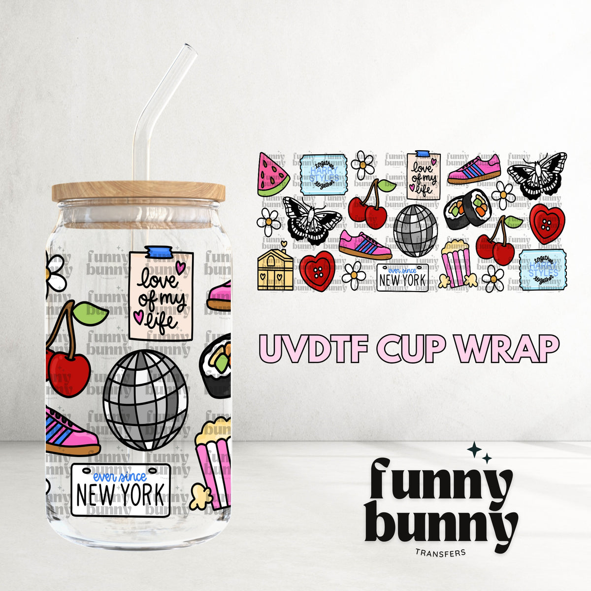 16OZ115 - 16oz UVDTF Cup Wrap