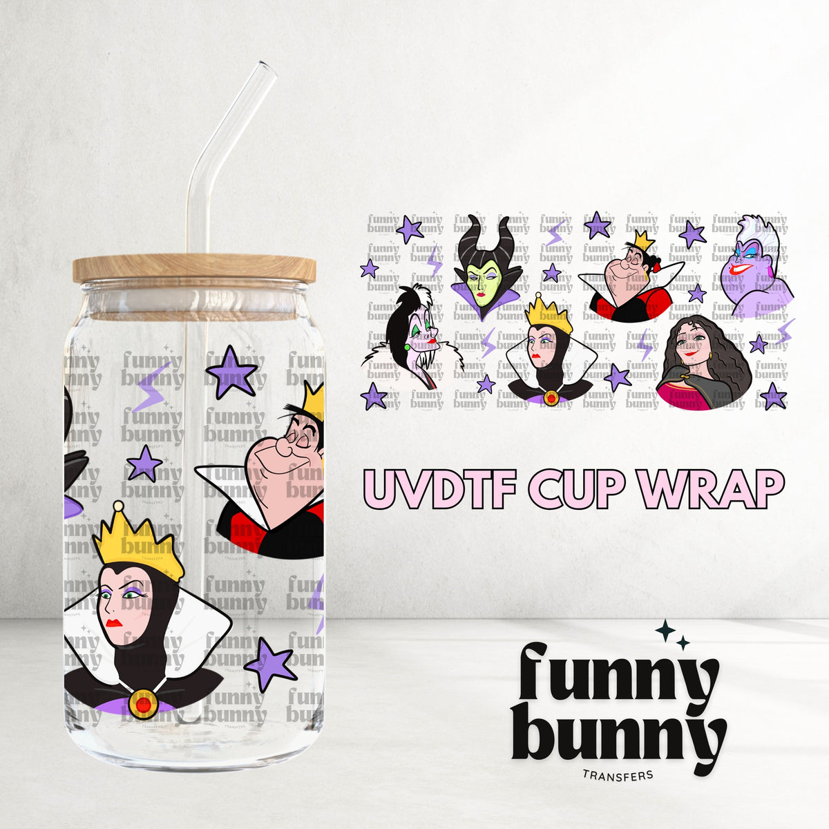 16OZ156 - 16oz UVDTF Cup Wrap