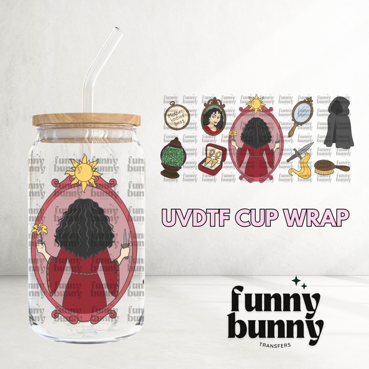 16OZ177 - 16oz UVDTF Cup Wrap