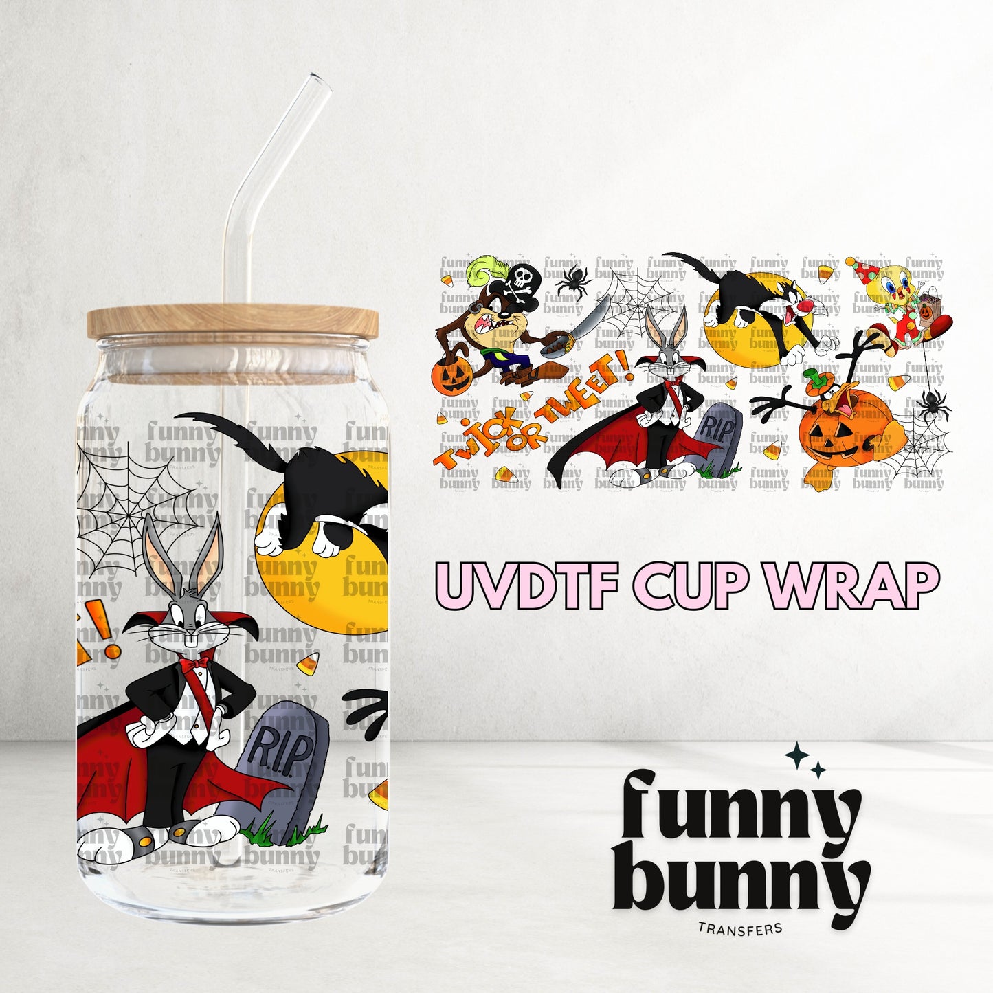 16OZ18 - 16oz UVDTF Cup Wrap