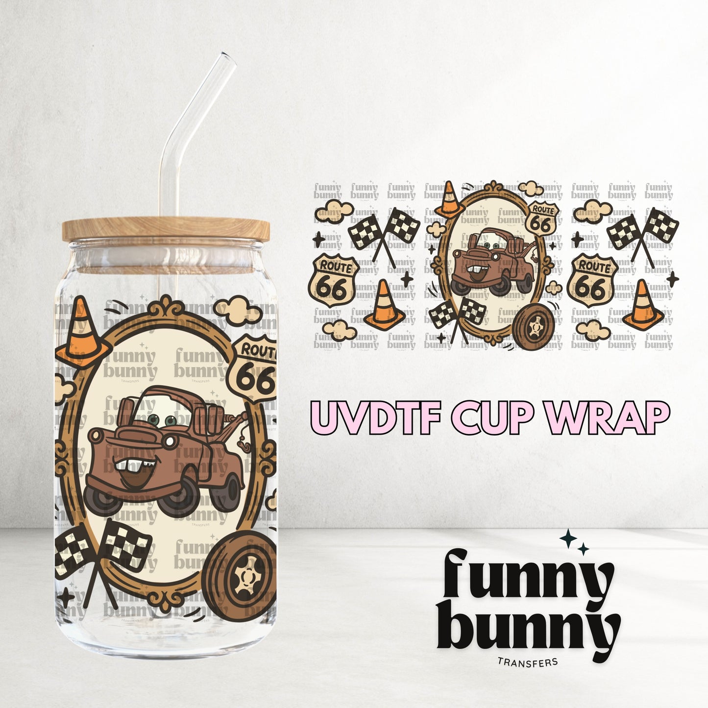 16OZ190 - 16oz UVDTF Cup Wrap
