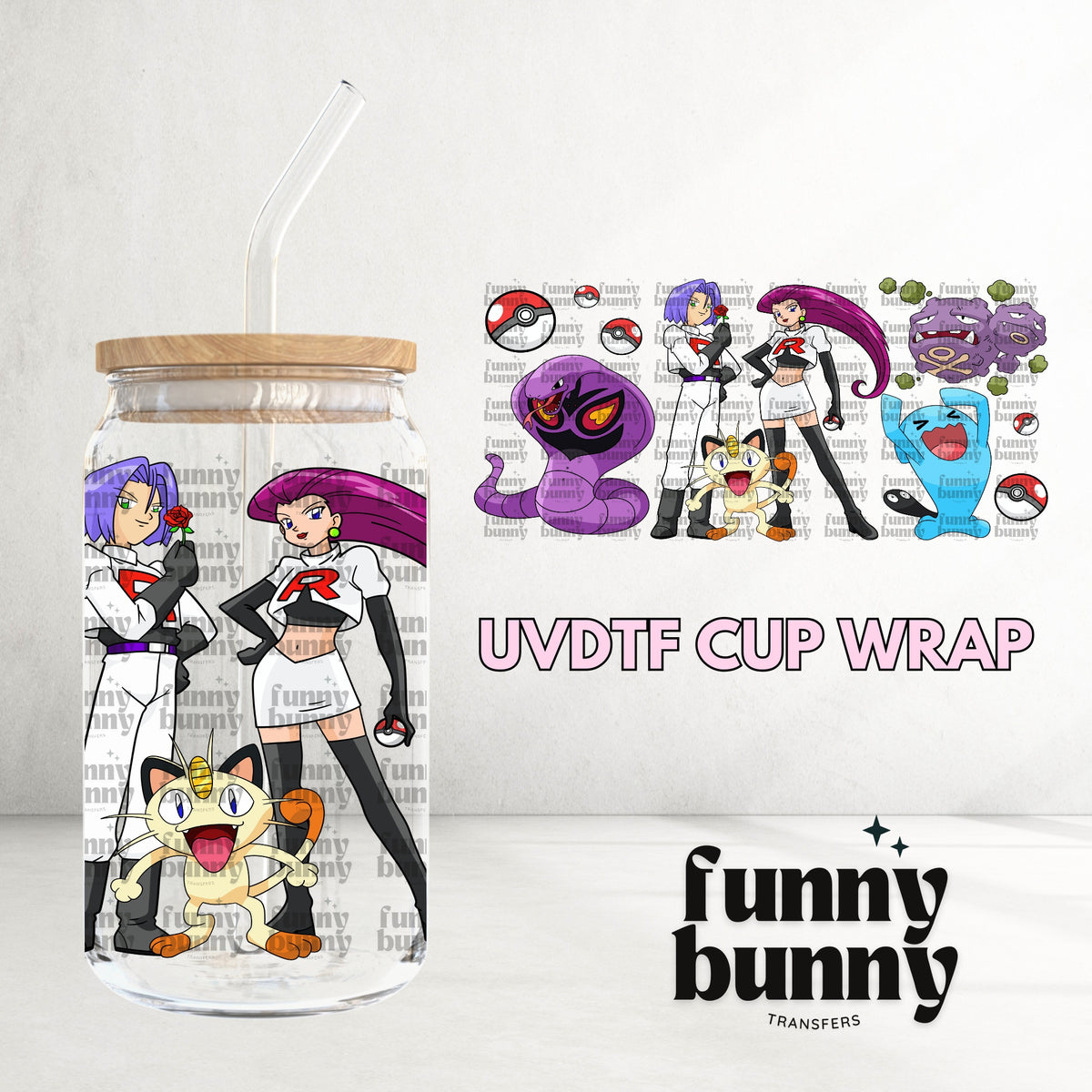16OZ21 - 16oz UVDTF Cup Wrap