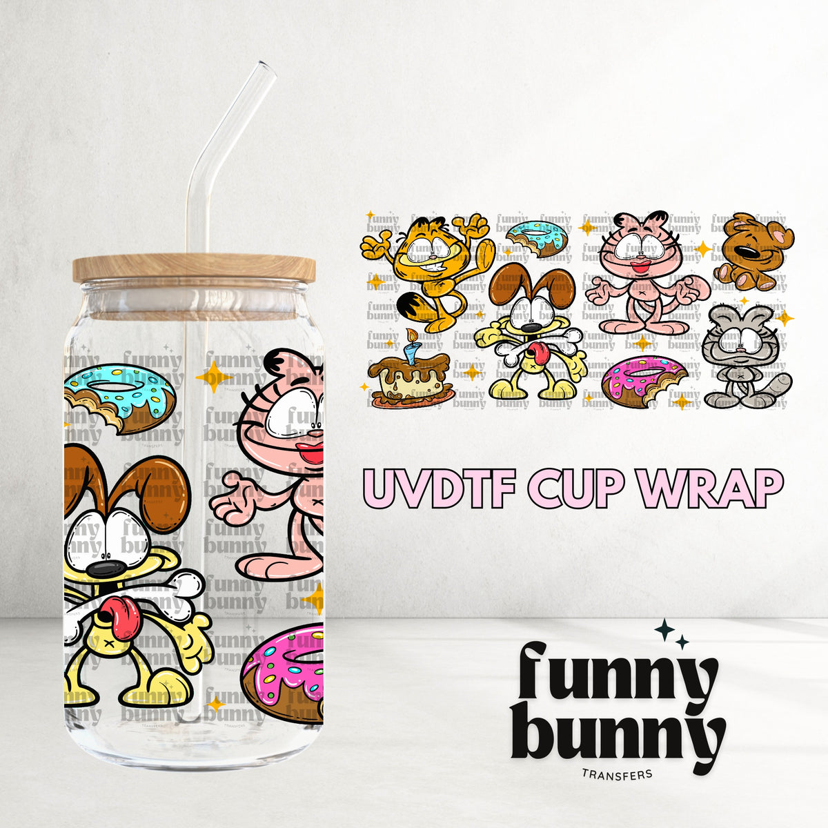 16OZ303 - 16oz UVDTF Cup Wrap