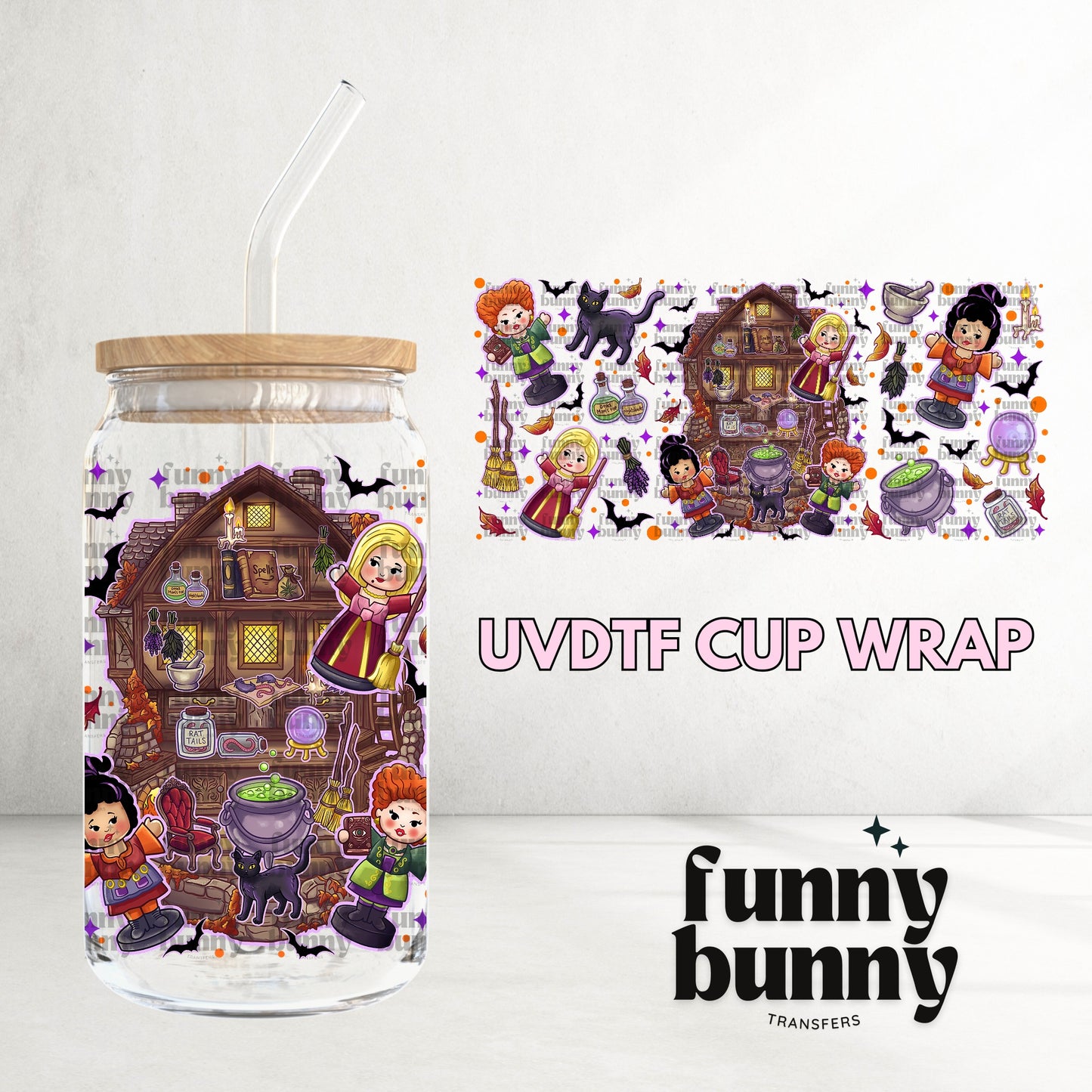 16OZ312 - 16oz UVDTF Cup Wrap