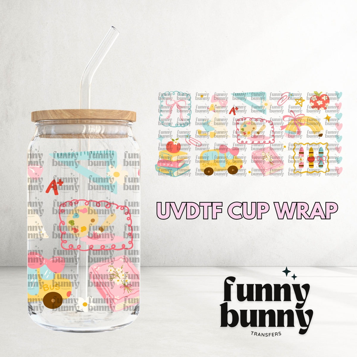 16OZ341 - 16oz UVDTF Cup Wrap