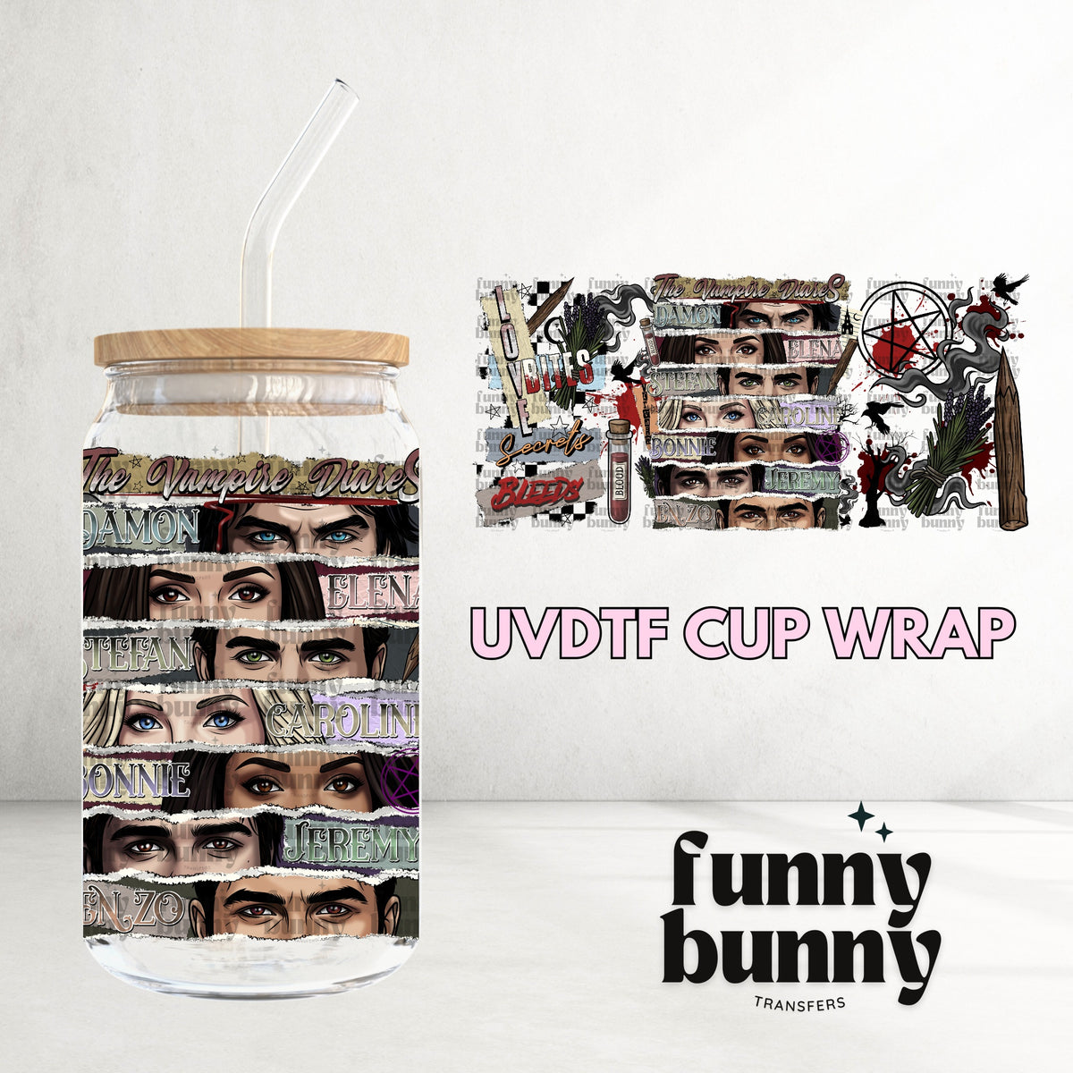 16OZ375 - 16oz UVDTF Cup Wrap
