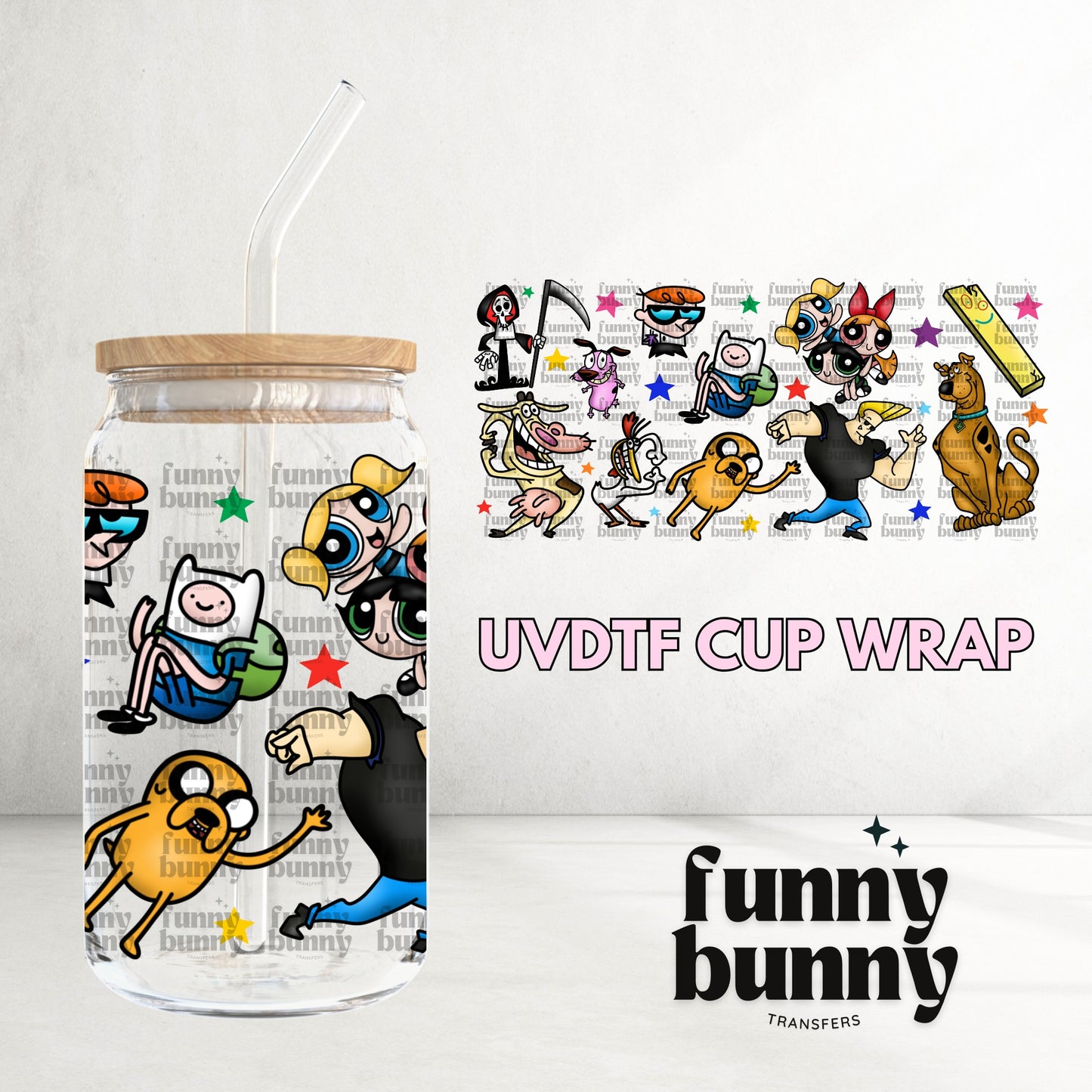 16OZ384 - 16oz UVDTF Cup Wrap