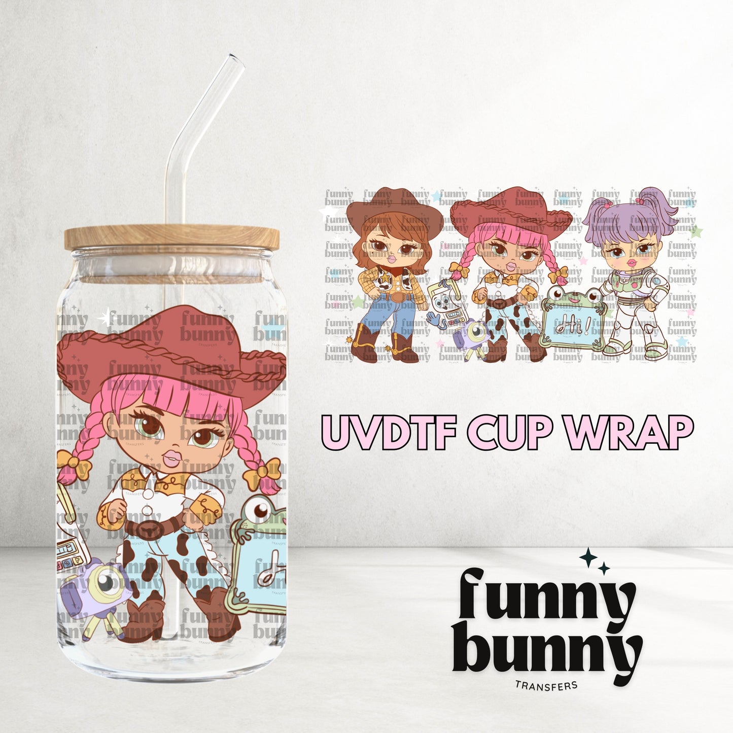 16OZ393 - 16oz UVDTF Cup Wrap