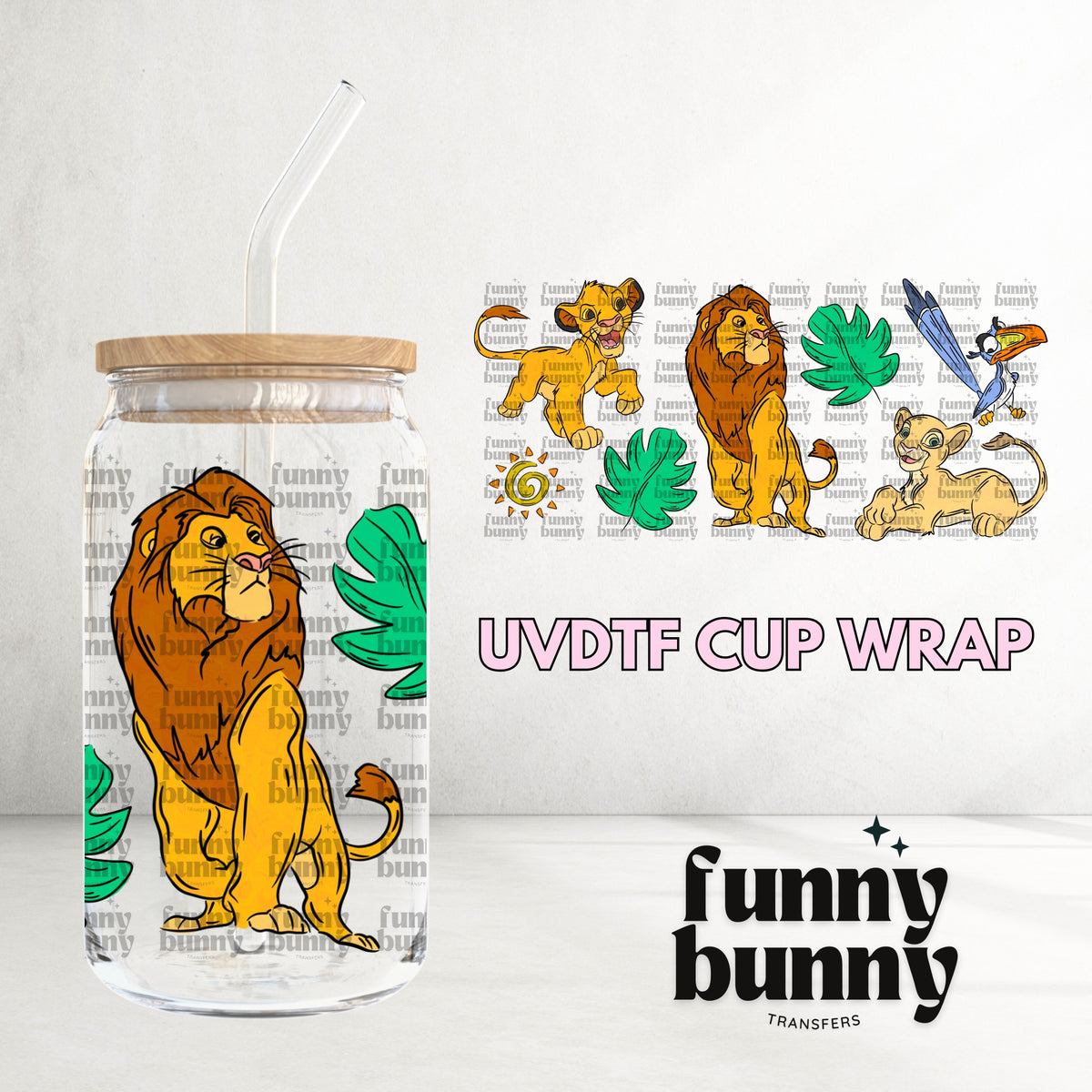 16OZ409 - 16oz UVDTF Cup Wrap