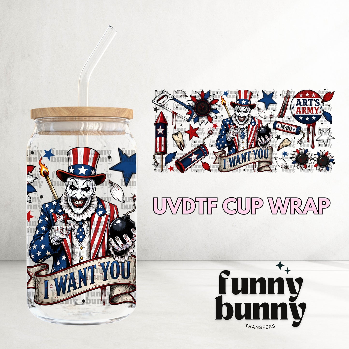 16OZ419 - 16oz UVDTF Cup Wrap