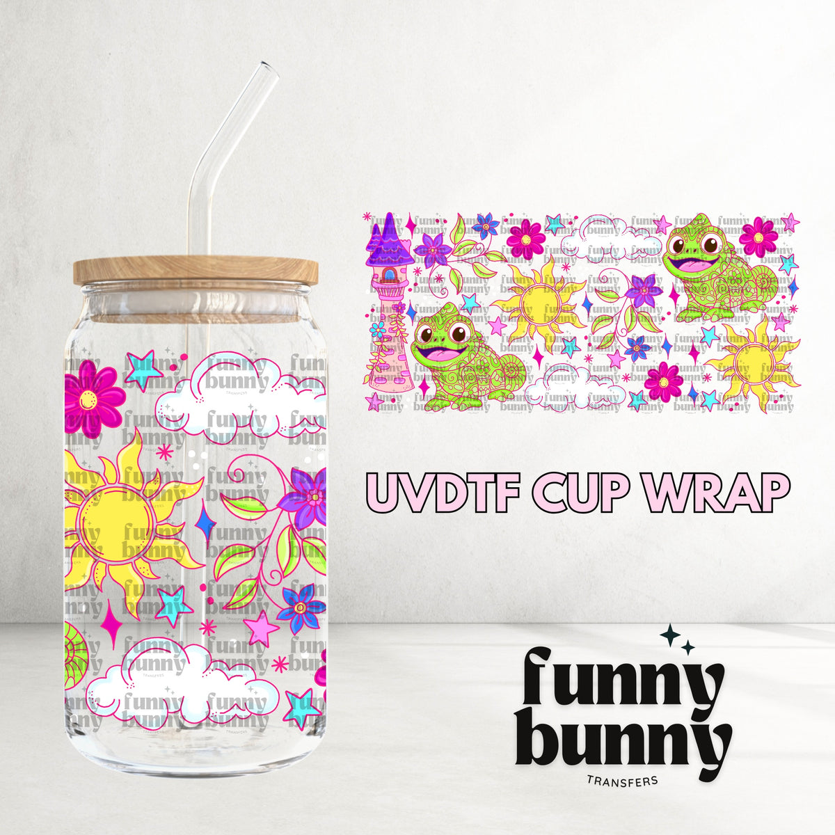 16OZ456 - 16oz UVDTF Cup Wrap