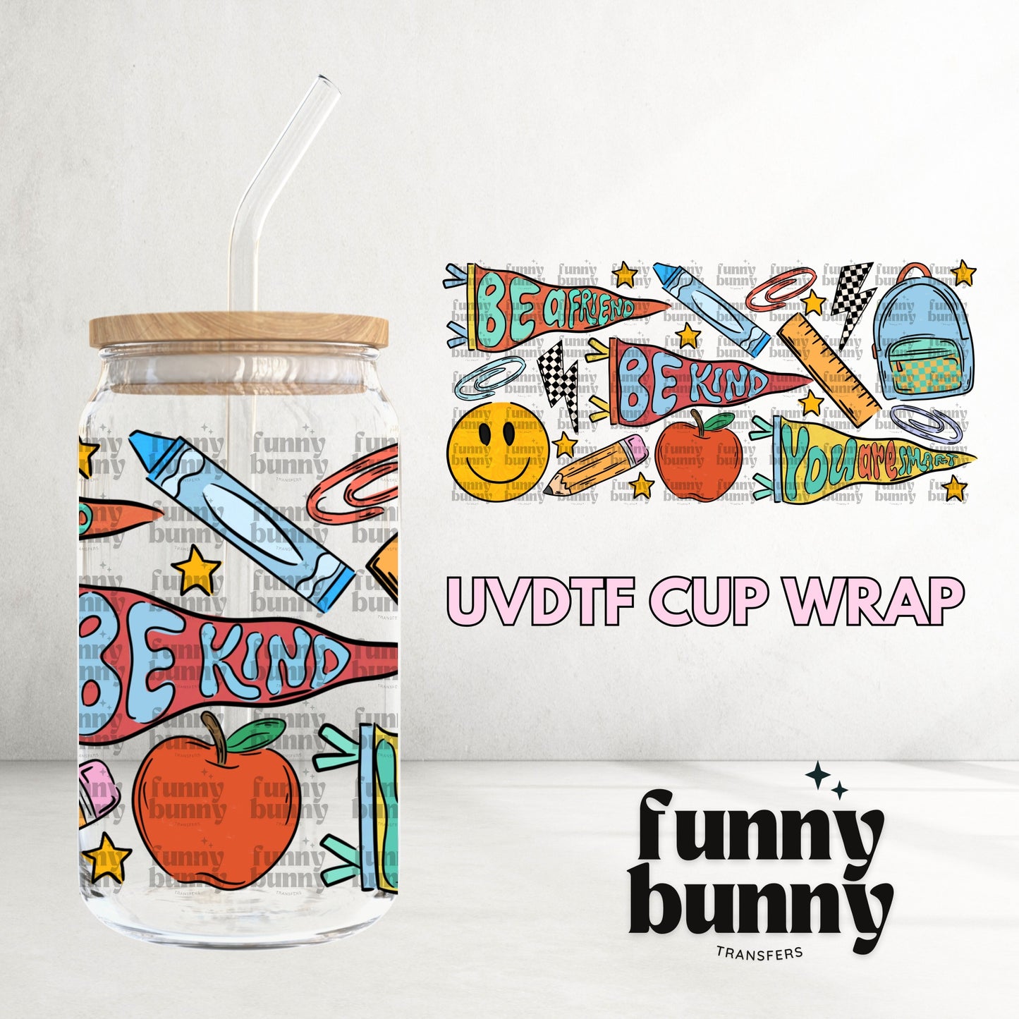 16OZ464 - 16oz UVDTF Cup Wrap