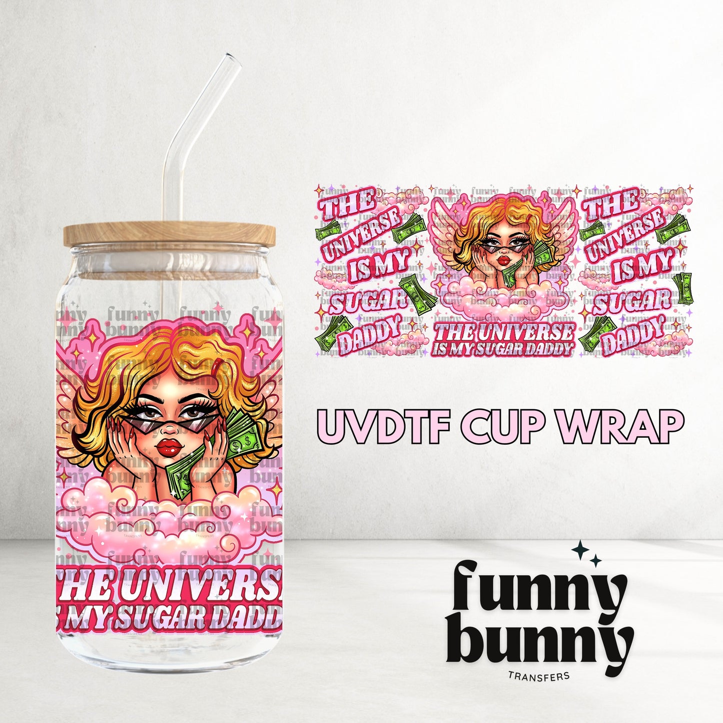 16OZ54 - 16oz UVDTF Cup Wrap