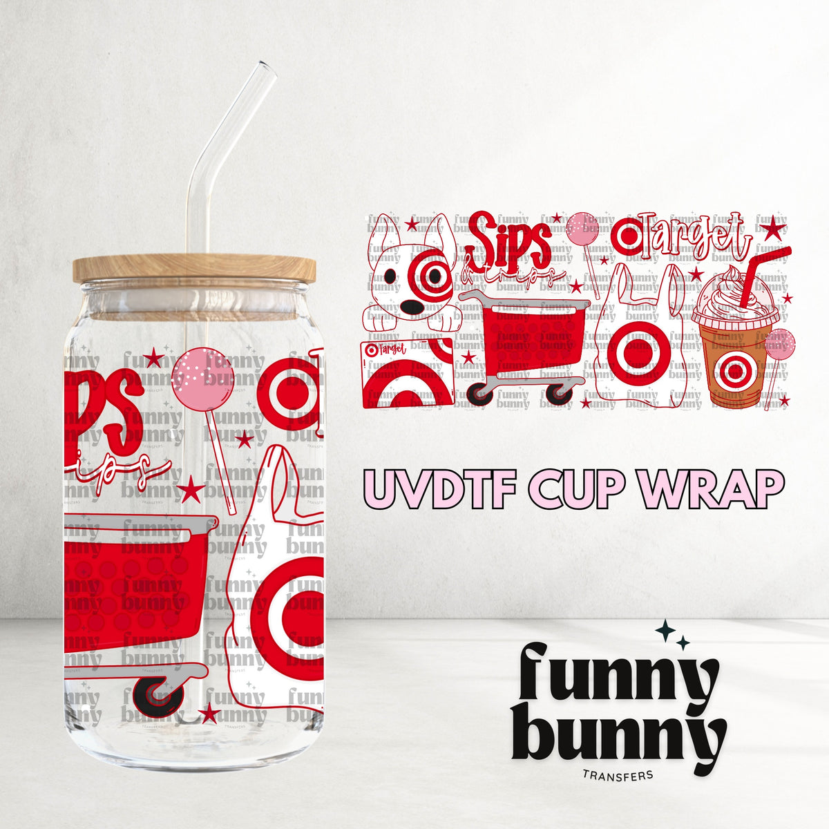 16OZ542 - 16oz UVDTF Cup Wrap