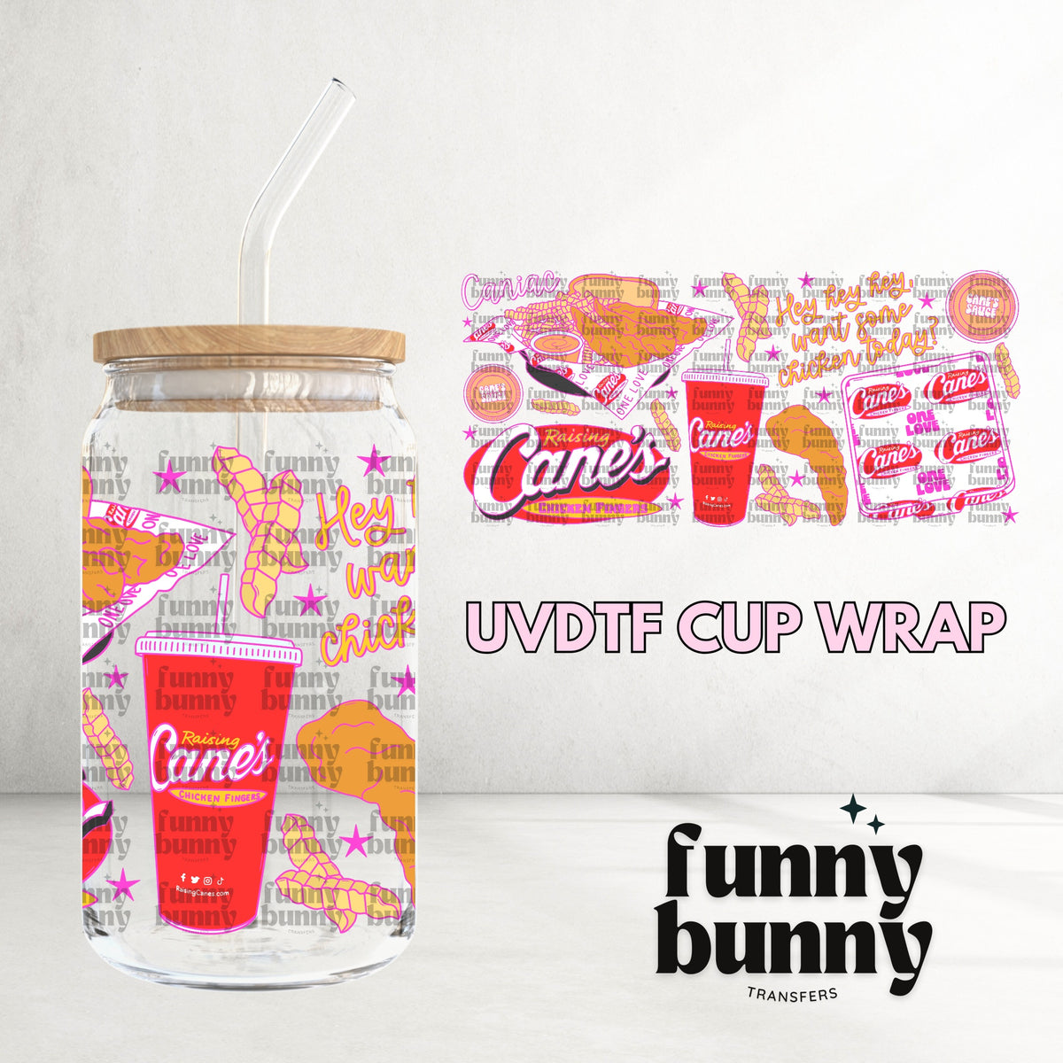 16OZ564 - 16oz UVDTF Cup Wrap