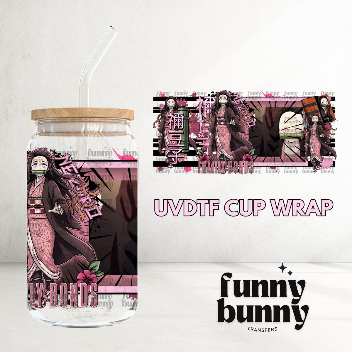 16OZ622 - 16oz UVDTF Cup Wrap