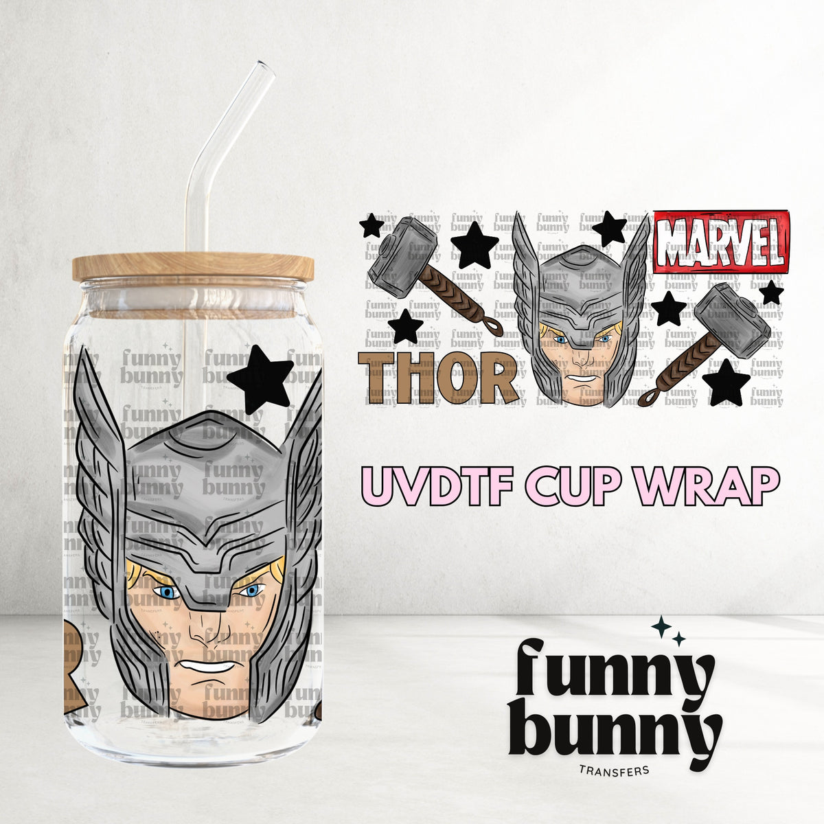 16OZ623 - 16oz UVDTF Cup Wrap