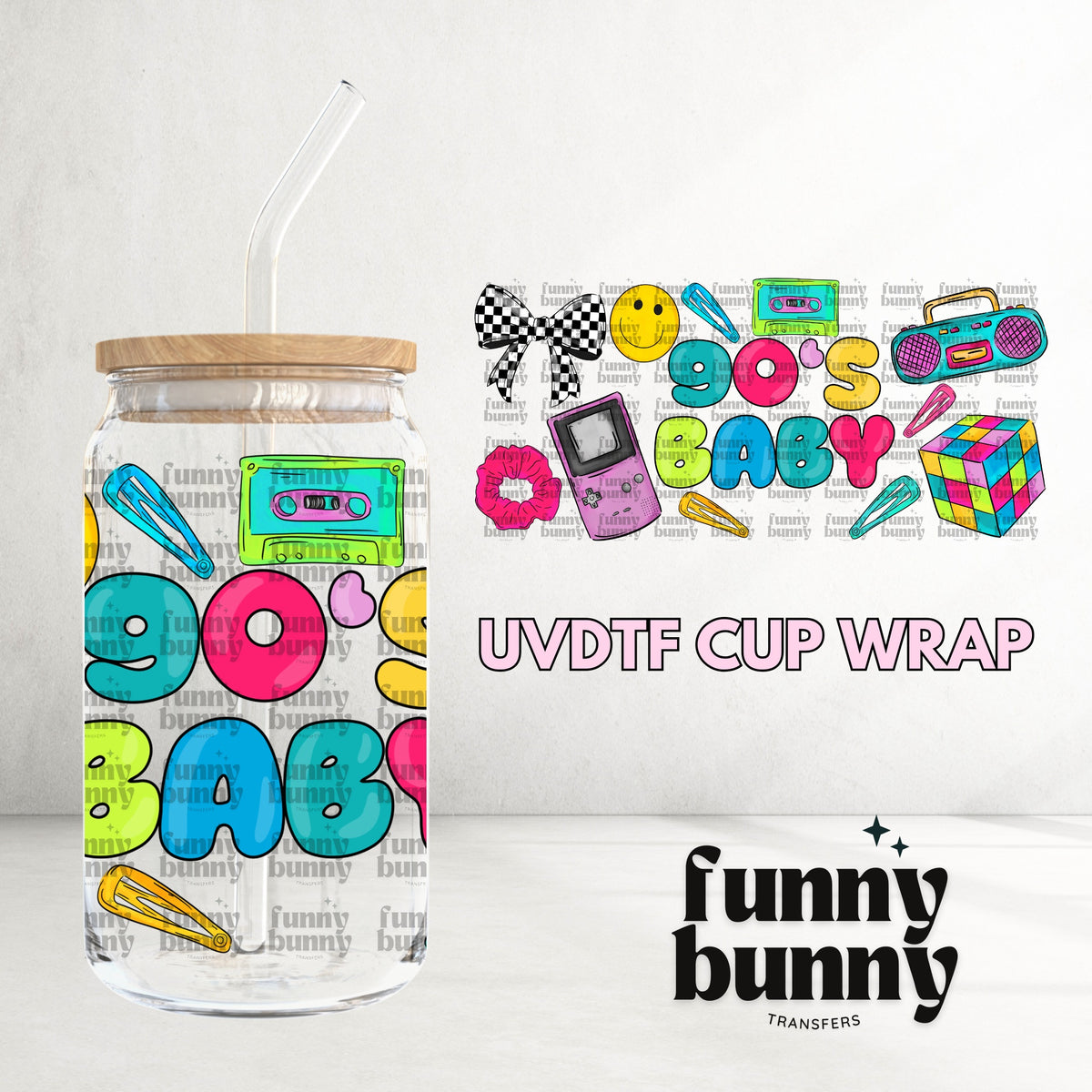 16OZ636 - 16oz UVDTF Cup Wrap