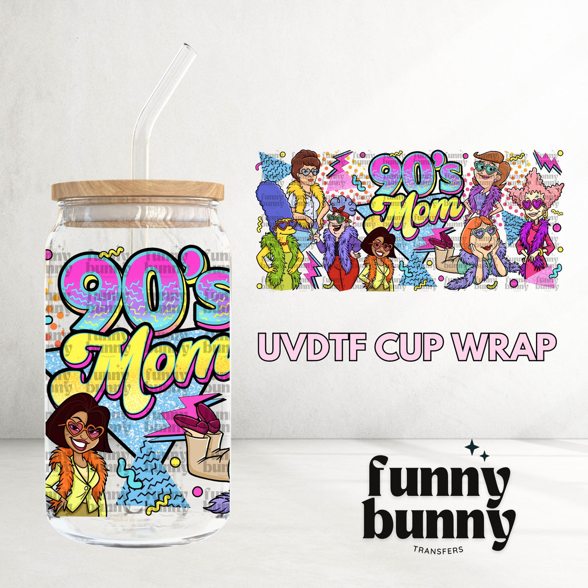 16OZ64 - 16oz UVDTF Cup Wrap