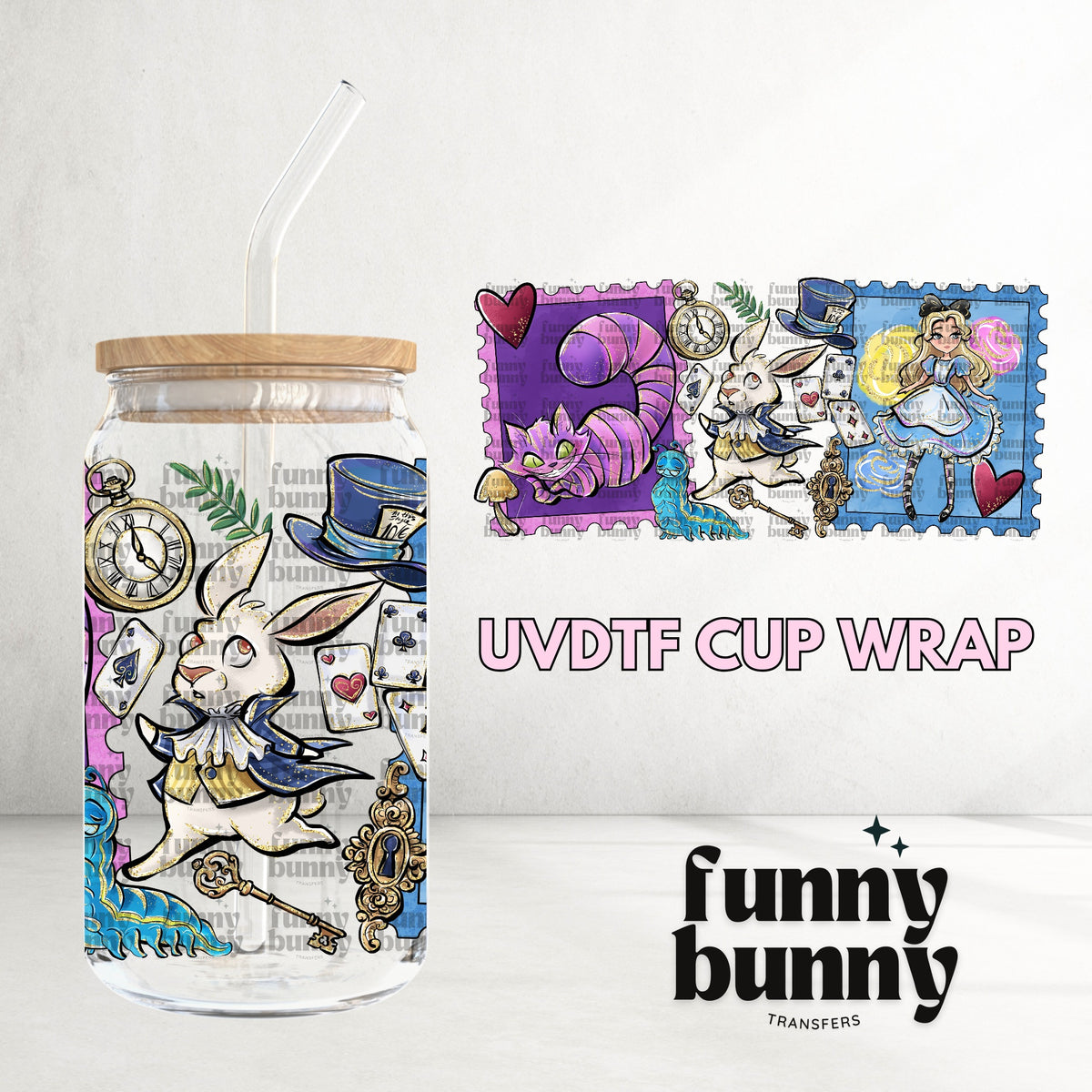 16OZ649 - 16oz UVDTF Cup Wrap