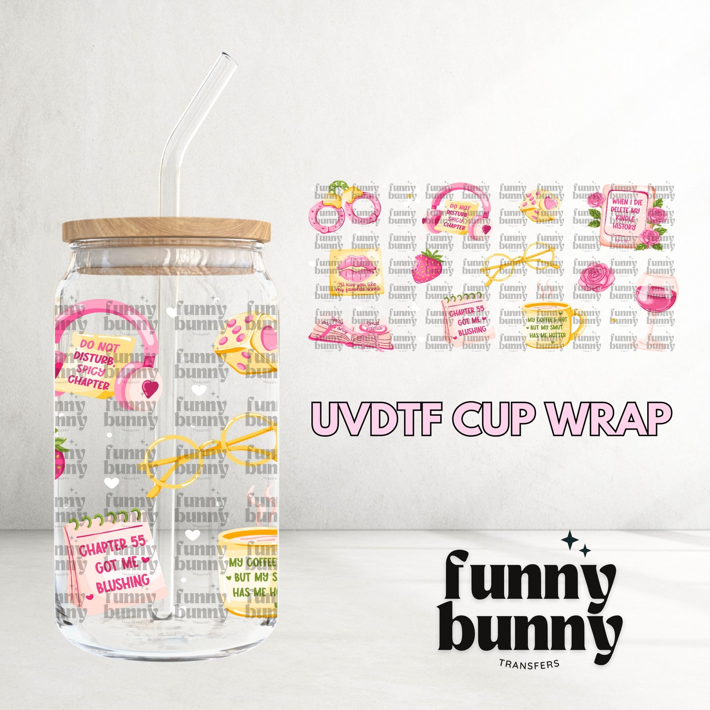 16OZ653 - 16oz UVDTF Cup Wrap