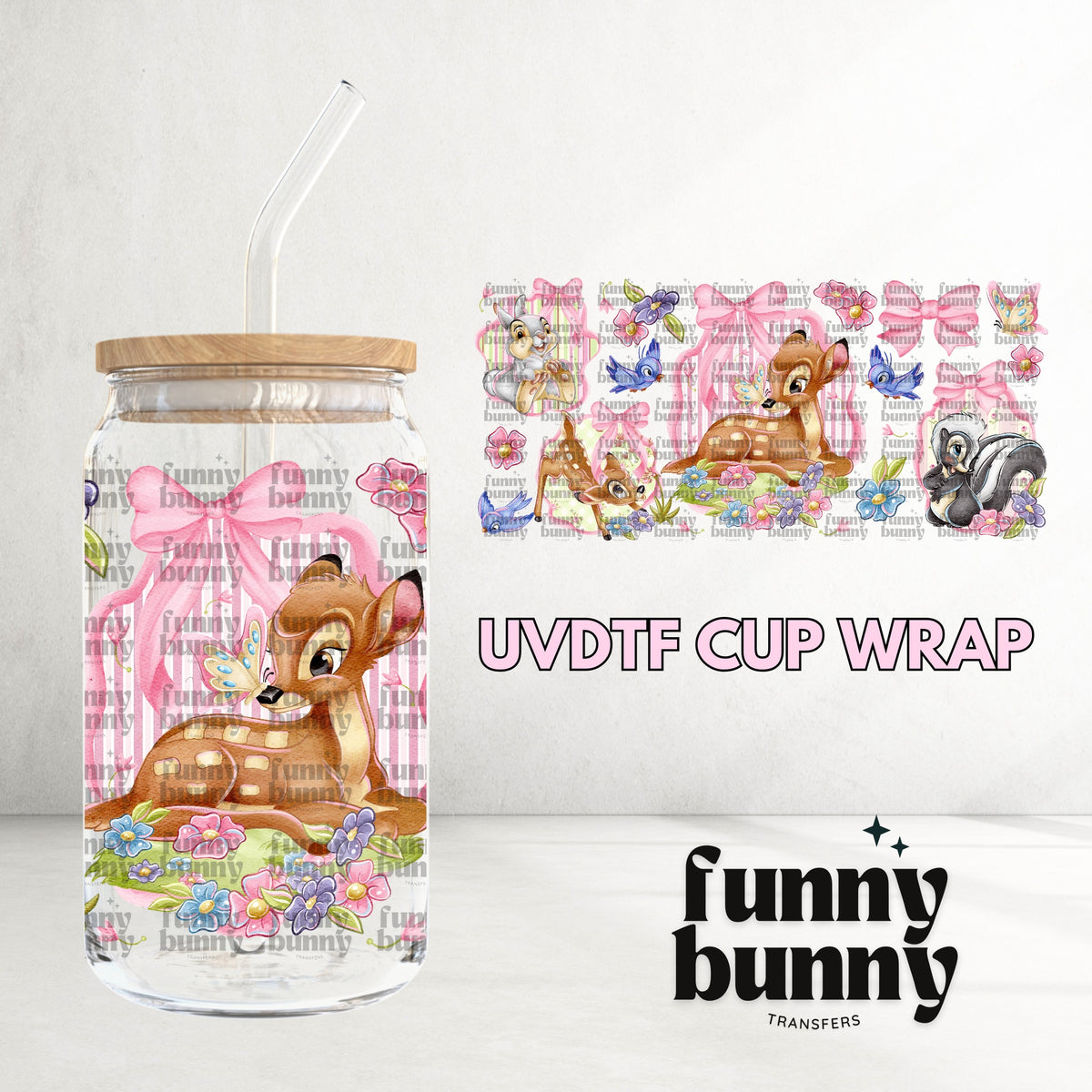 16OZ677 - 16oz UVDTF Cup Wrap