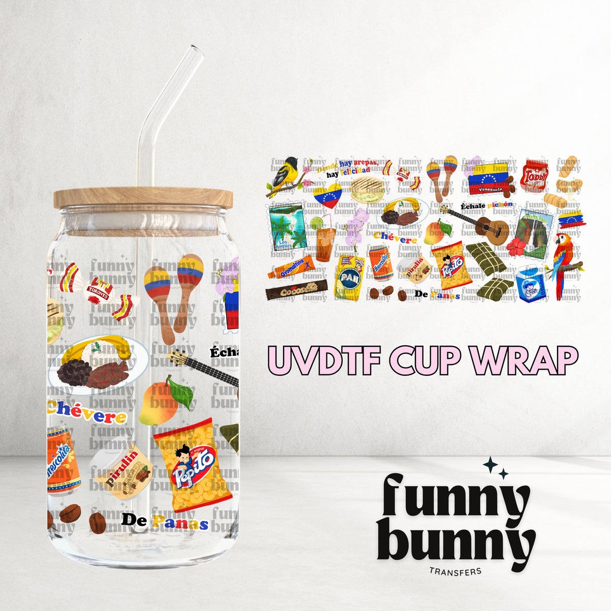 16OZ683 - 16oz UVDTF Cup Wrap