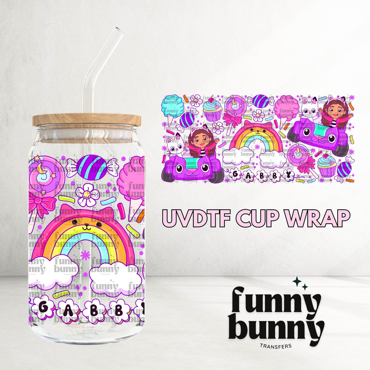 16OZ699 - 16oz UVDTF Cup Wrap