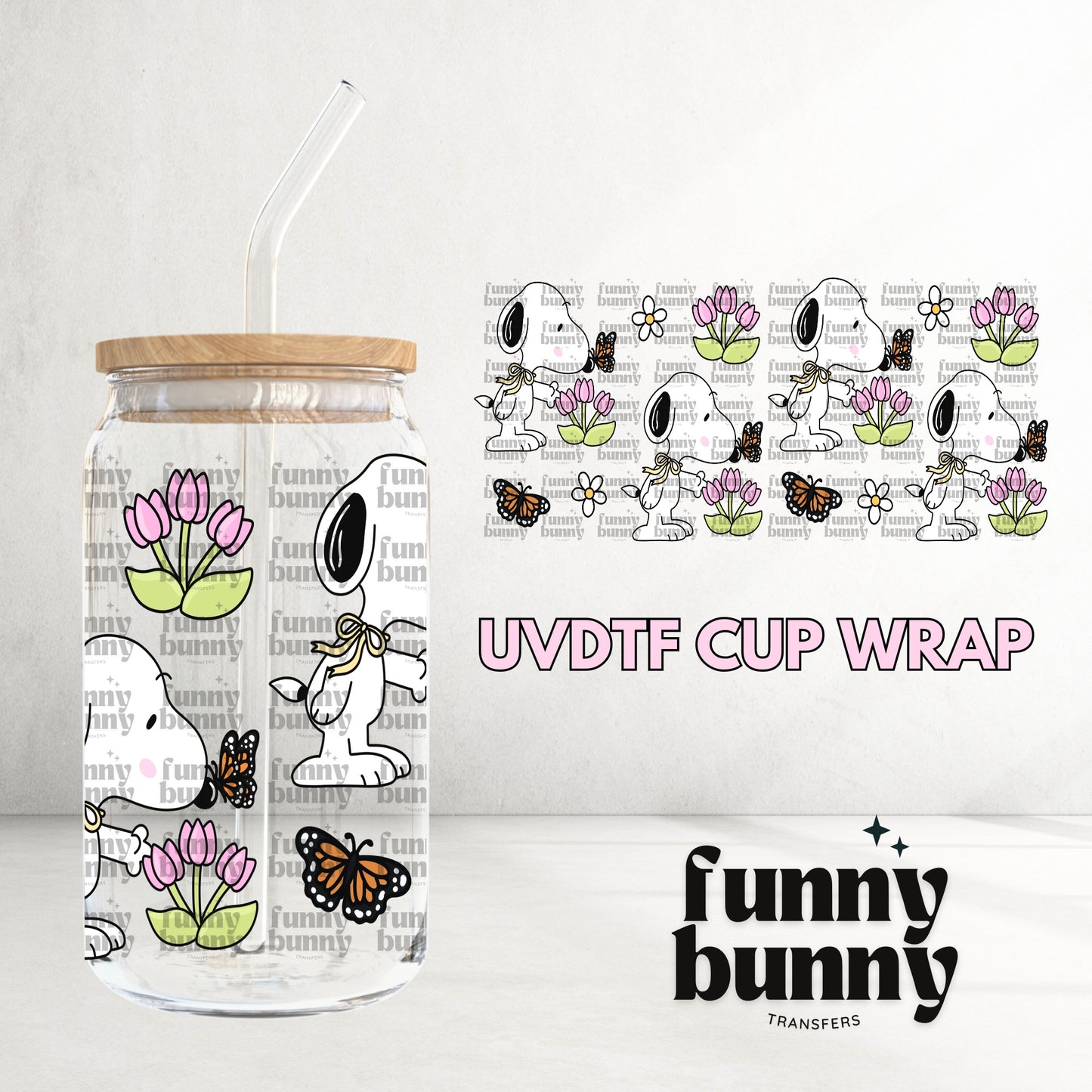 16OZ732 - 16oz UVDTF Cup Wrap