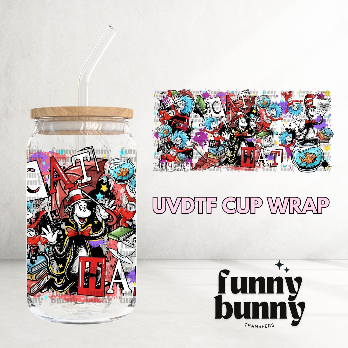 16OZ761 - 16oz UVDTF Cup Wrap