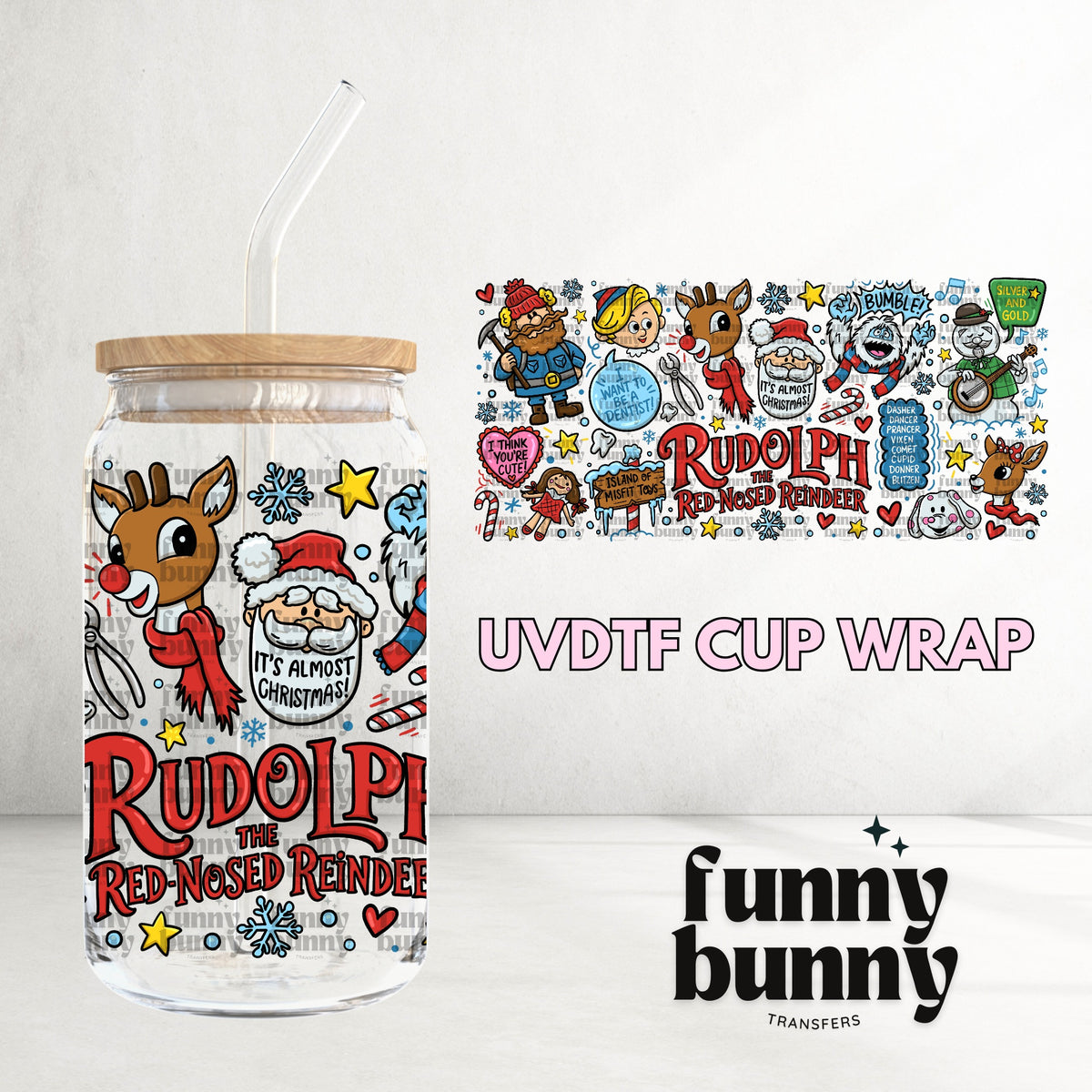 16OZ774 - 16oz UVDTF Cup Wrap