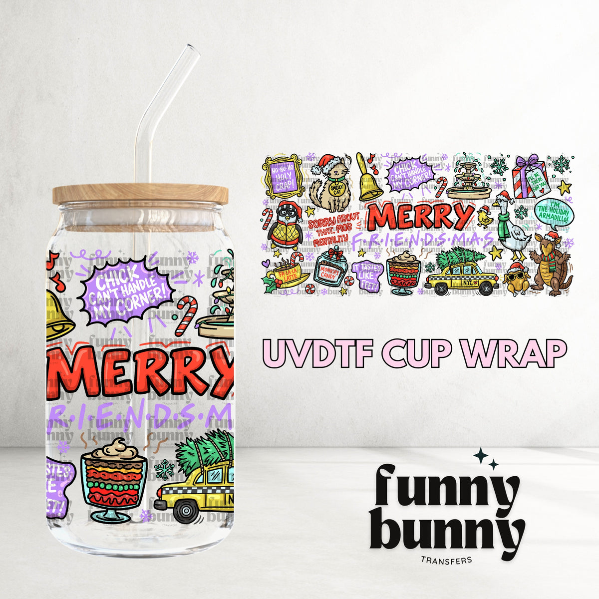 16OZ775 - 16oz UVDTF Cup Wrap