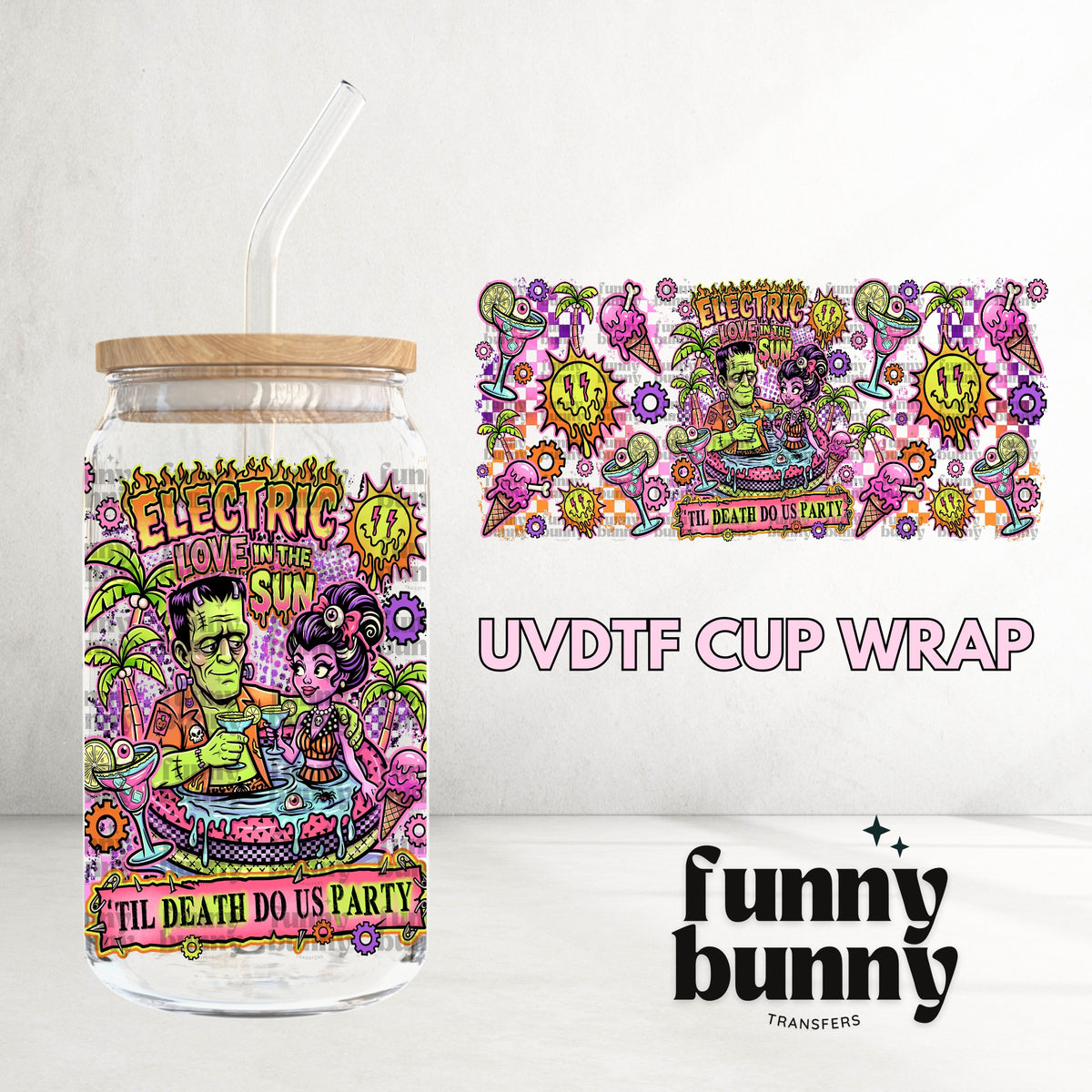 16OZ83 - 16oz UVDTF Cup Wrap