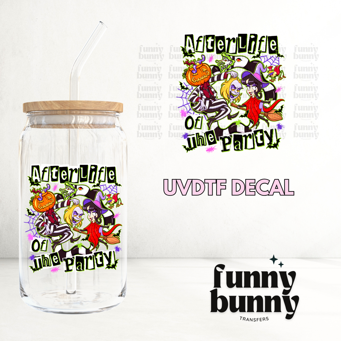 Afterlife Party - UVDTF Decal