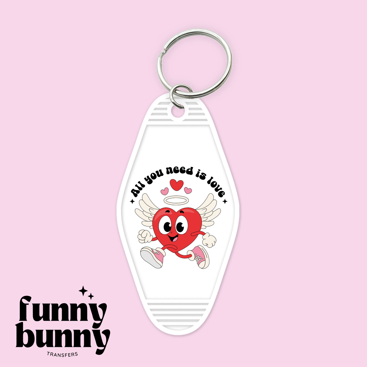 All You Need Is Love - Motel Keychain