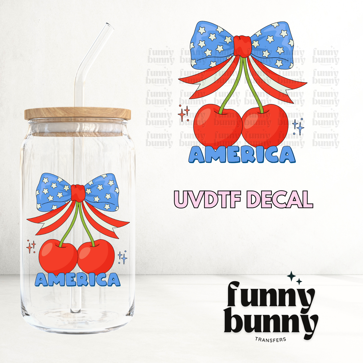 American Cherry - UVDTF Decal