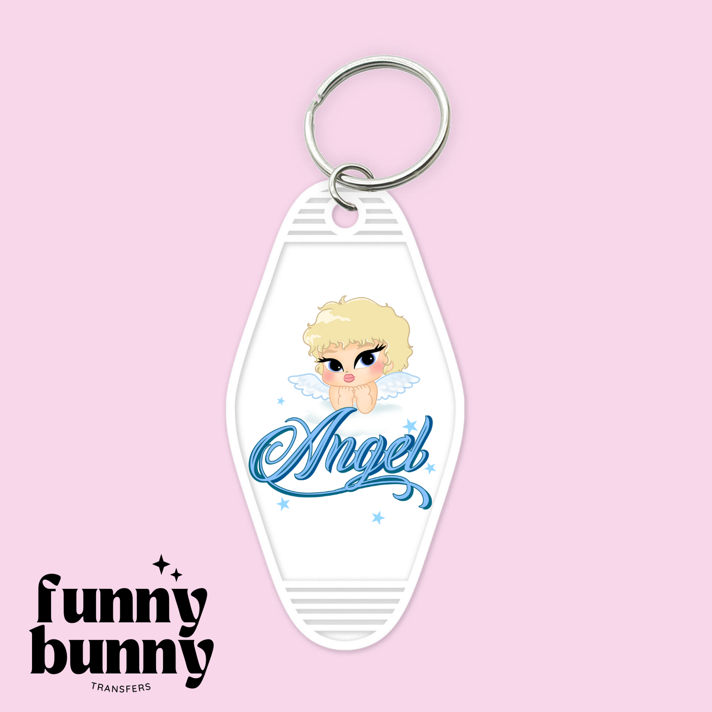 Angel Baby - Motel Keychain