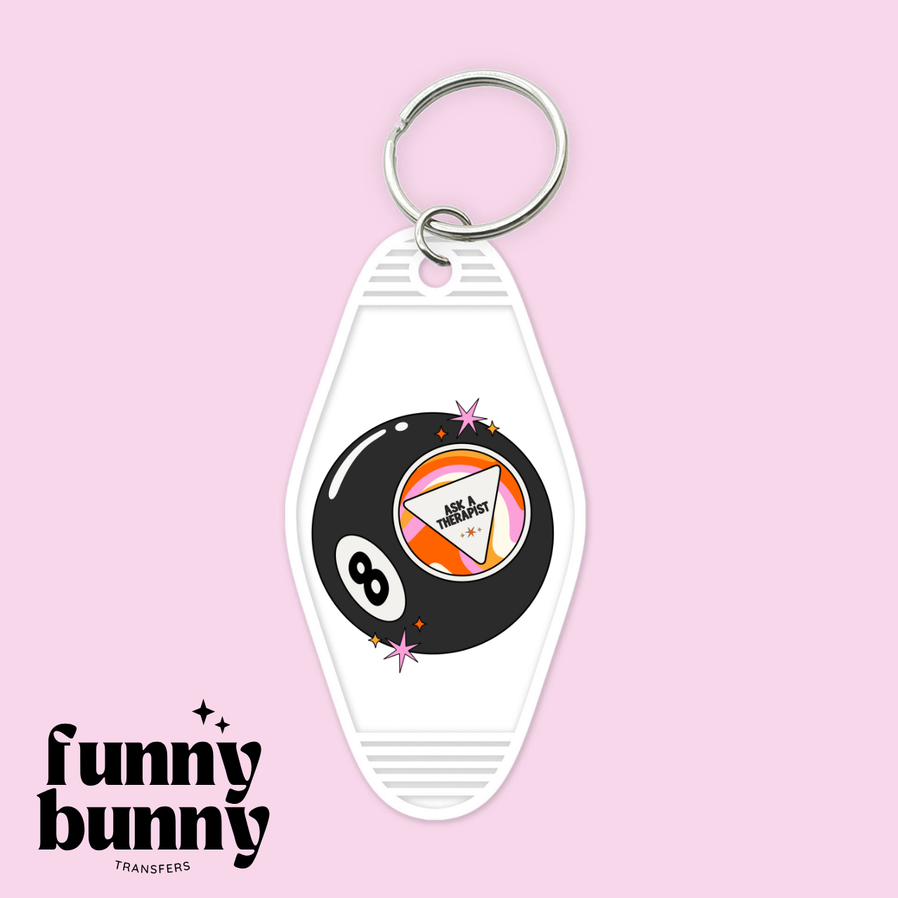 Ask A Therapist - Motel Keychain