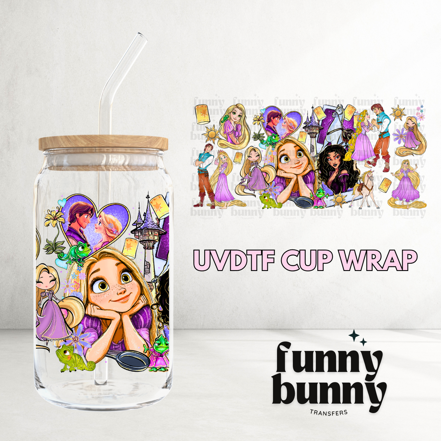 At Last I See The Light- 16oz UVDTF Cup Wrap
