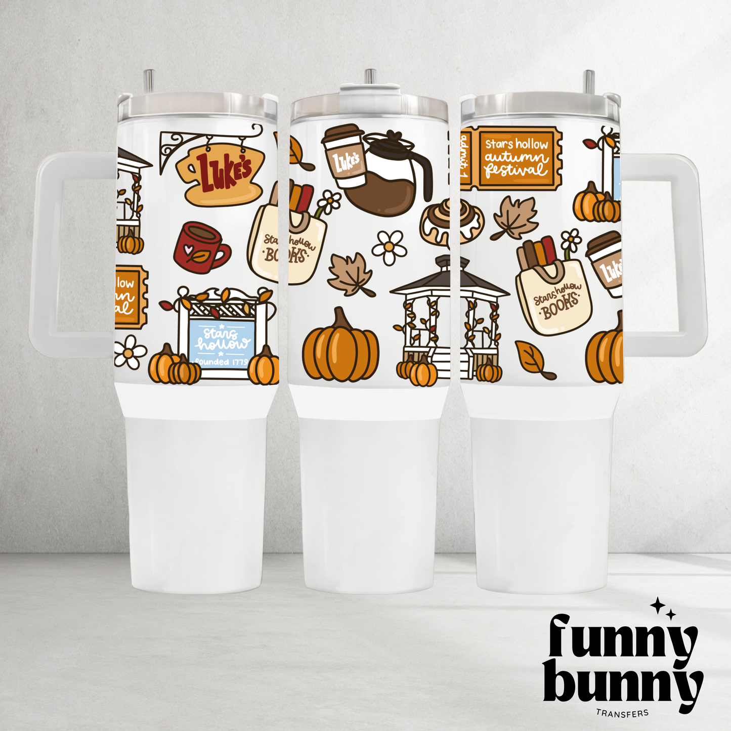 Autumn Festival - 40oz UVDTF Tumbler Wrap