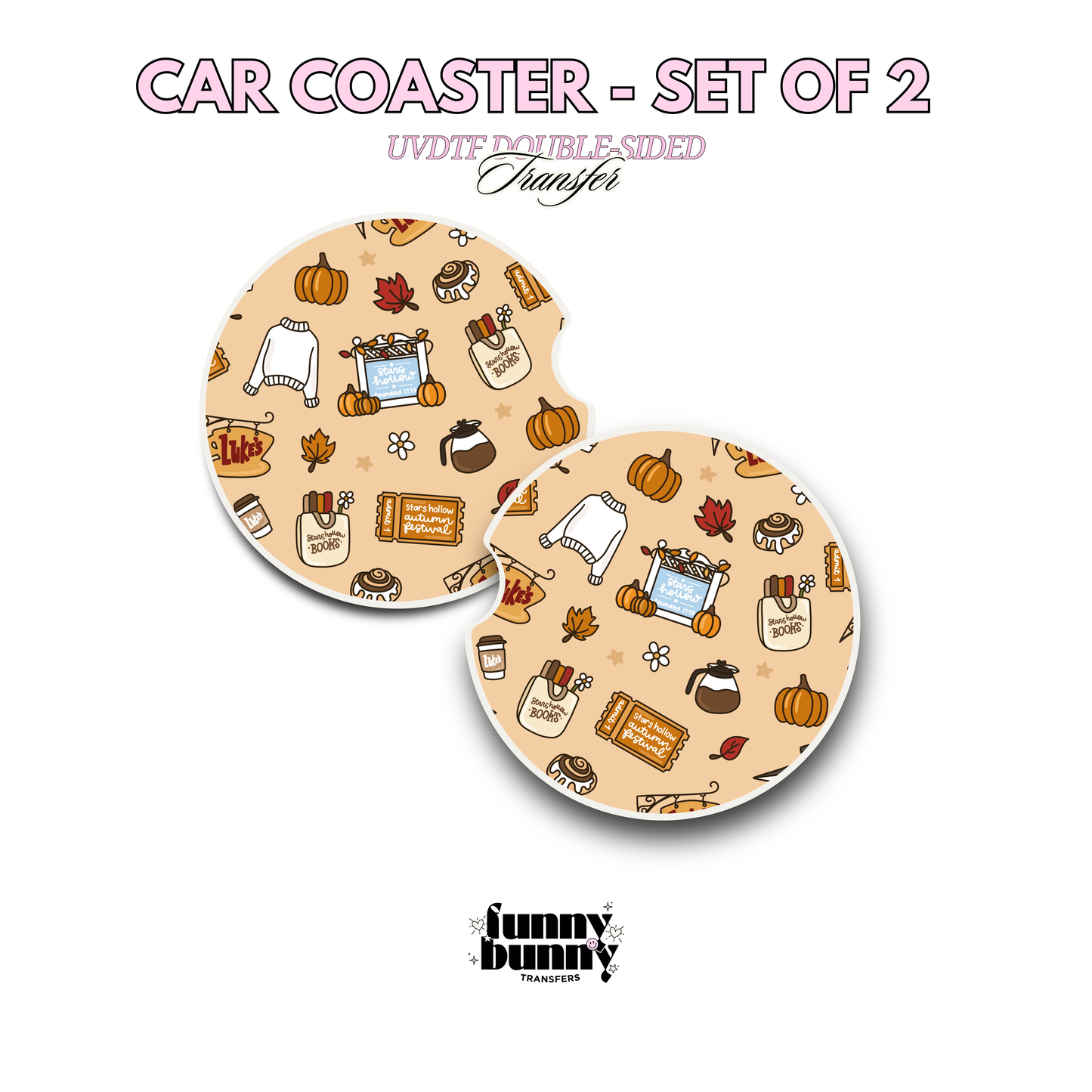 Autumn Festival II - UVDTF Coaster