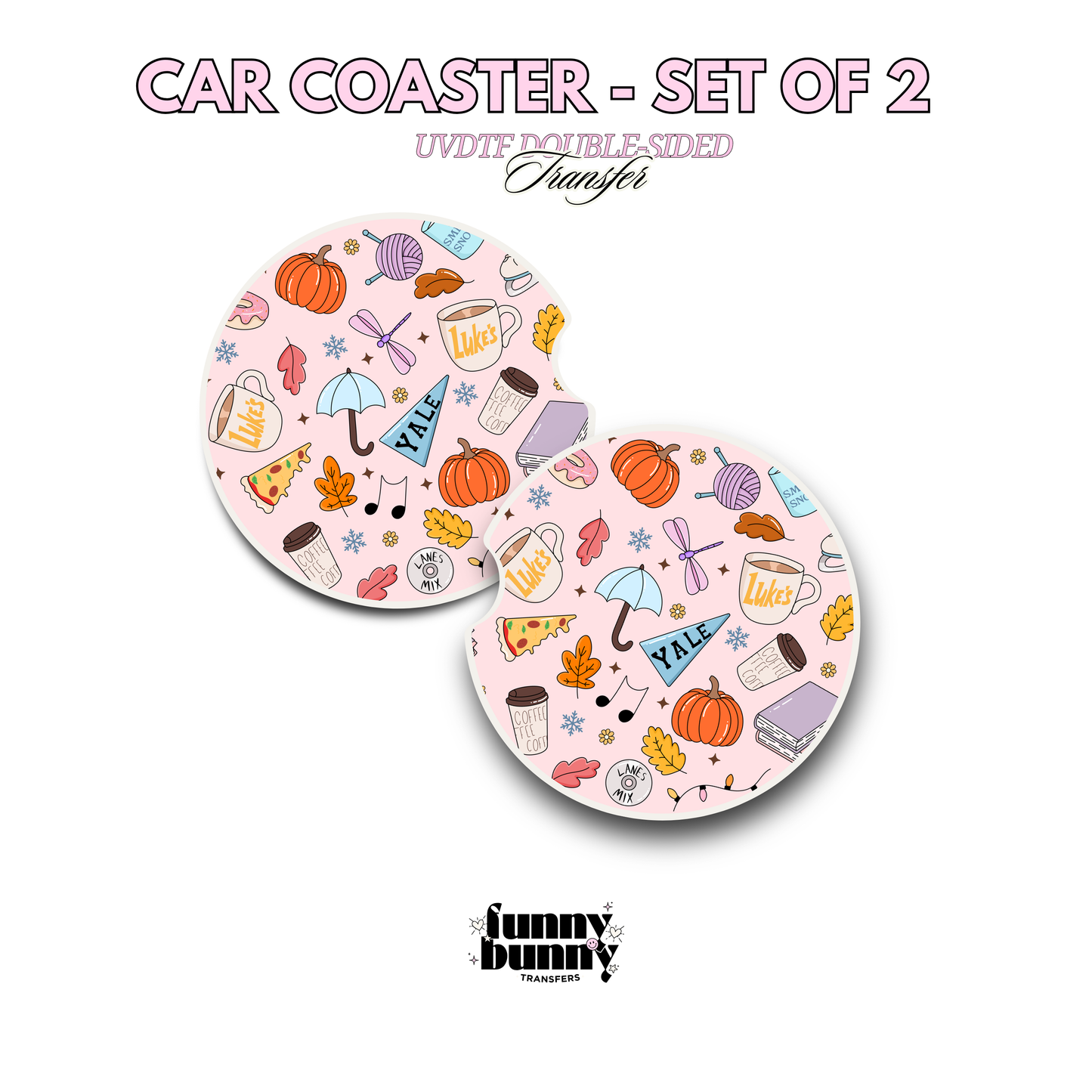 Autumn Rewatch - UVDTF Coaster