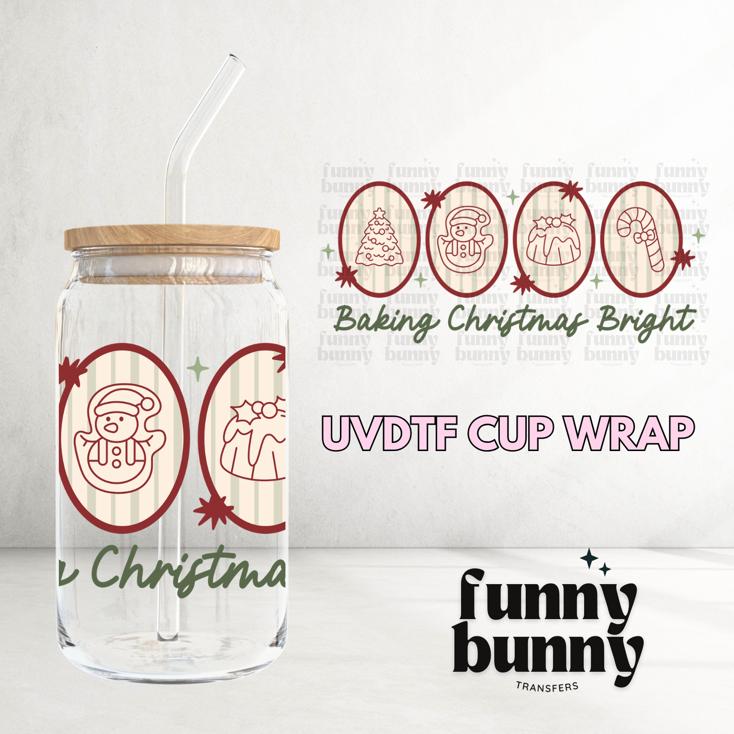 Baking Bright - 16oz UVDTF Cup Wrap