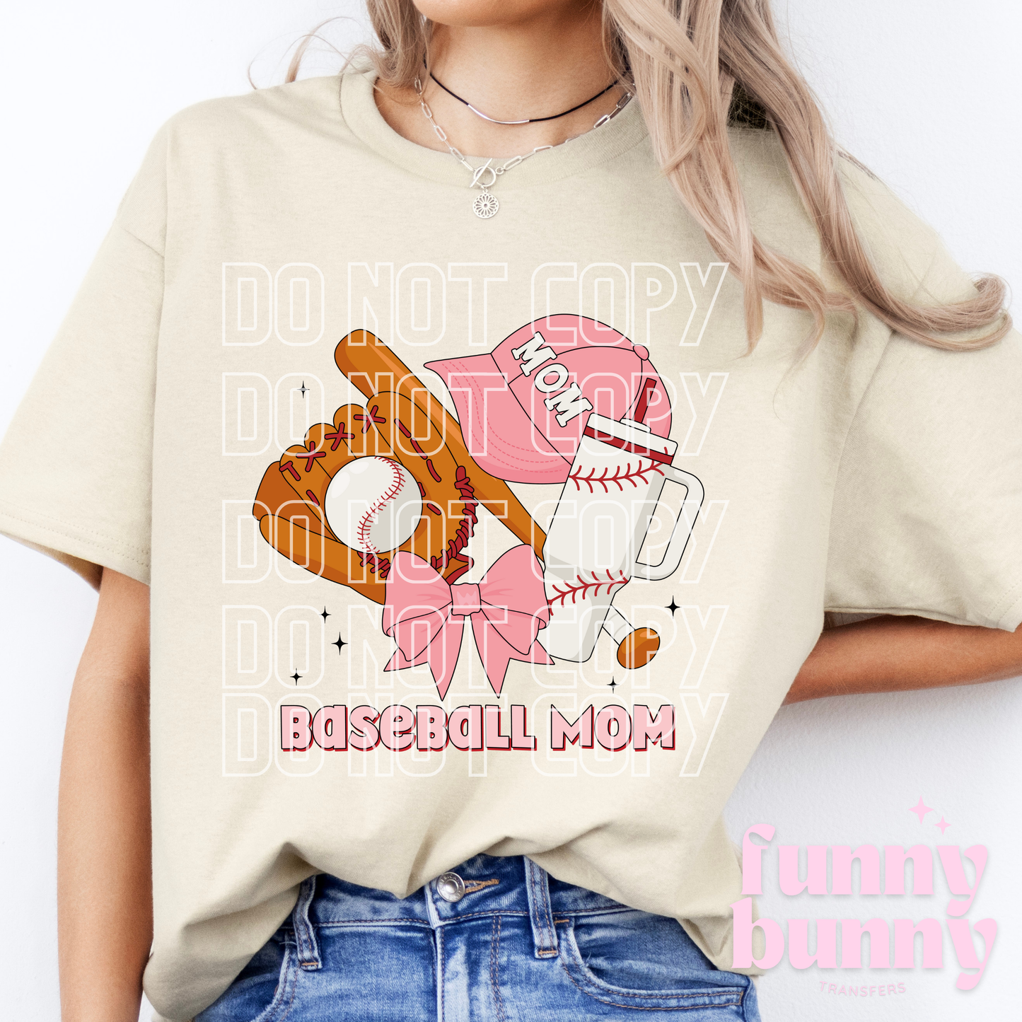 Baseball Girly Mom - DTF Transfer