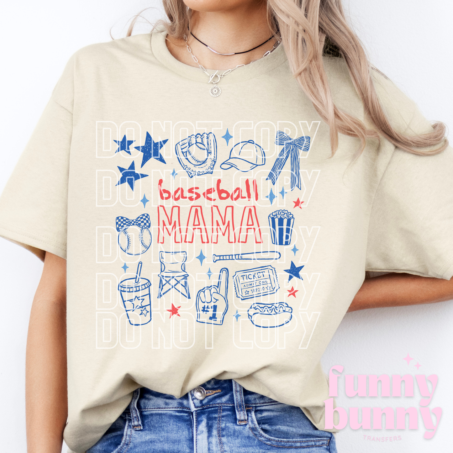 Baseball Mama Forever - DTF Transfer