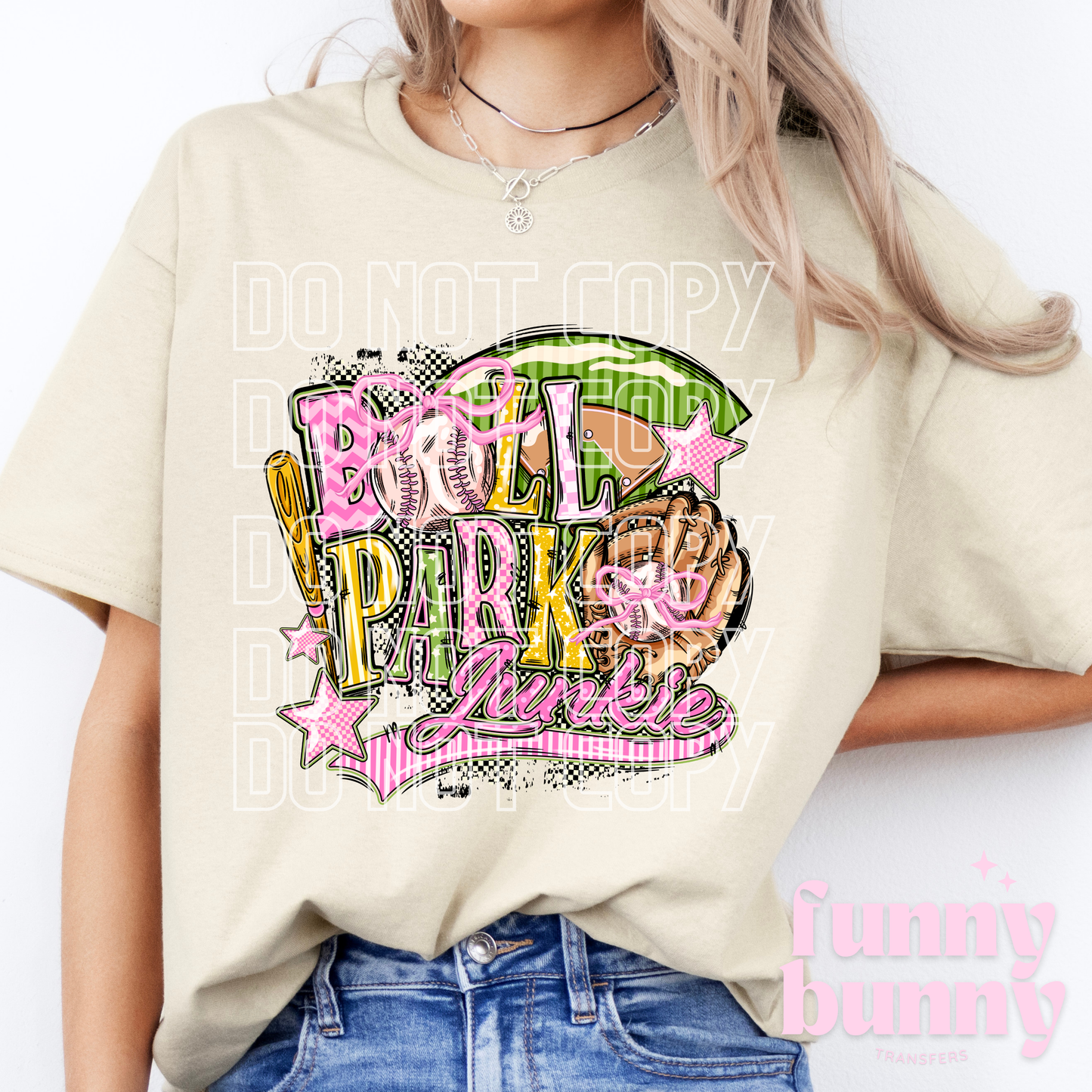 Baseball Park Junkie - DTF Transfer