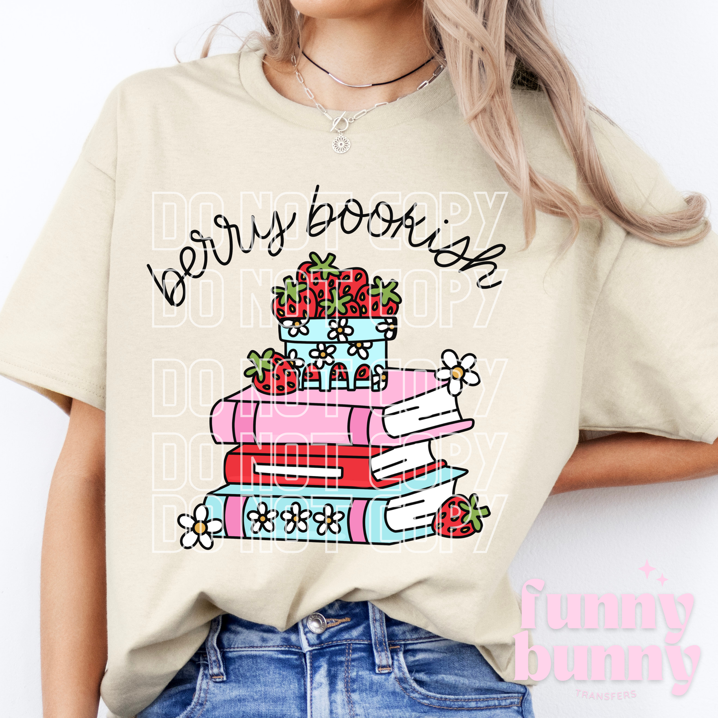 Berry Bookish - DTF Transfer