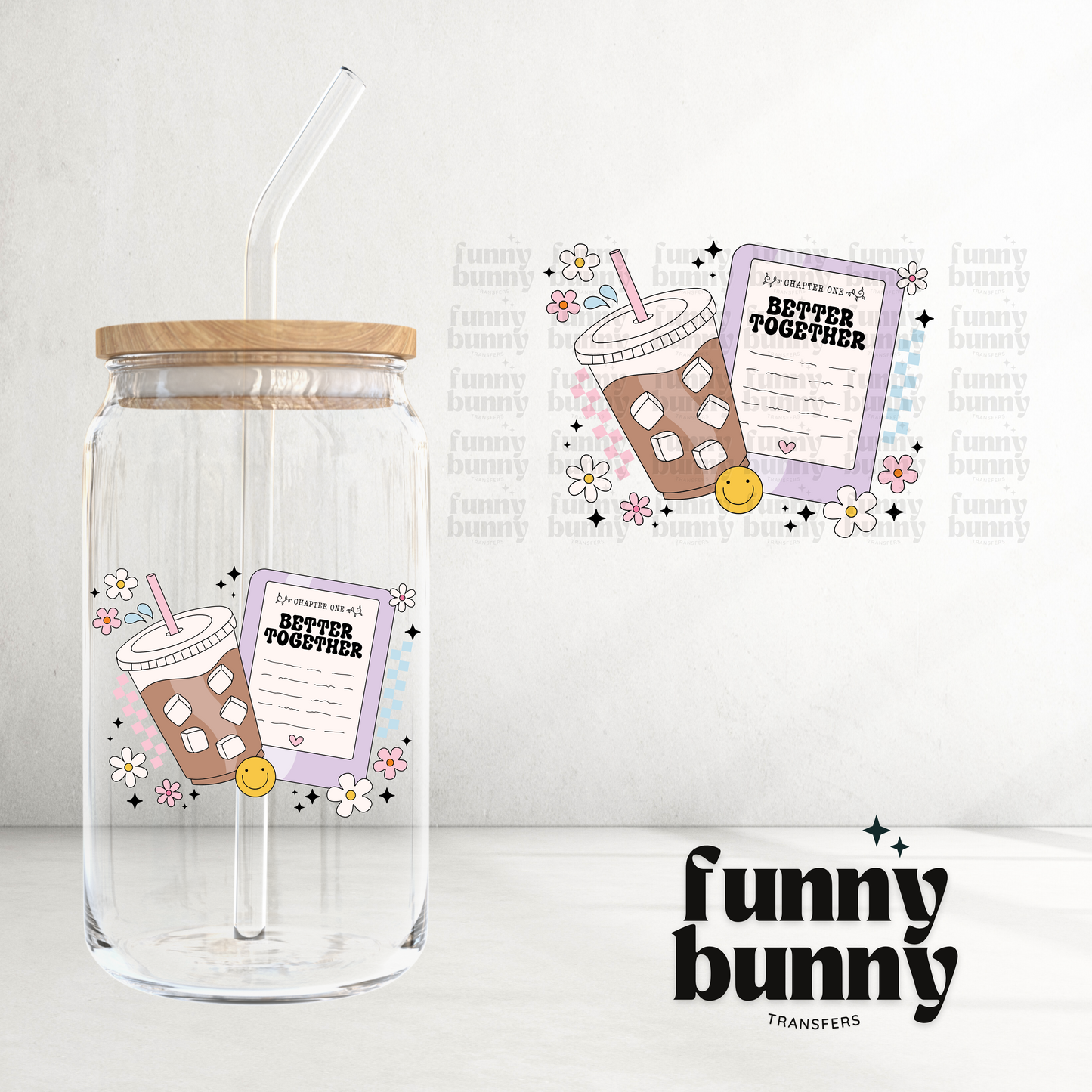 Better Together - UVDTF Decal