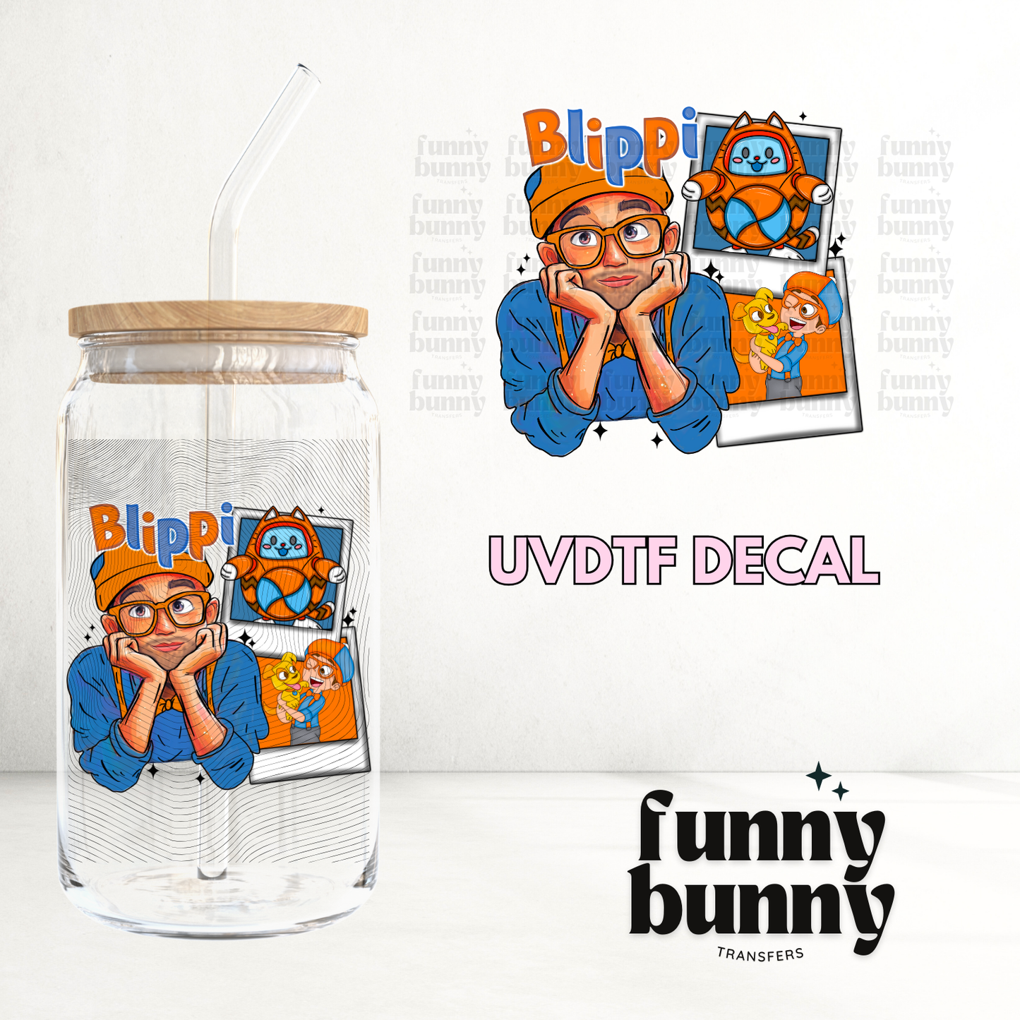 Bli Boy Cutie - UVDTF Decal