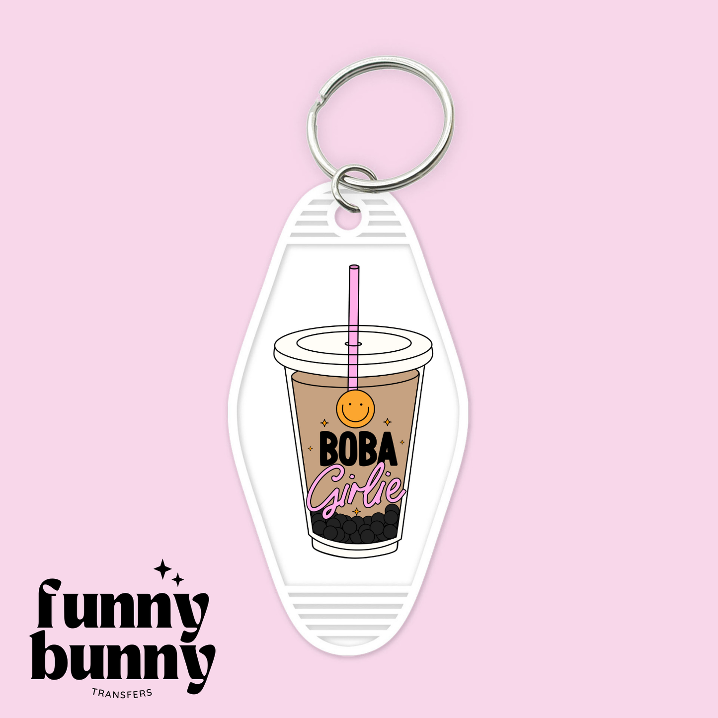 Boba Girlie Latte - Motel Keychain